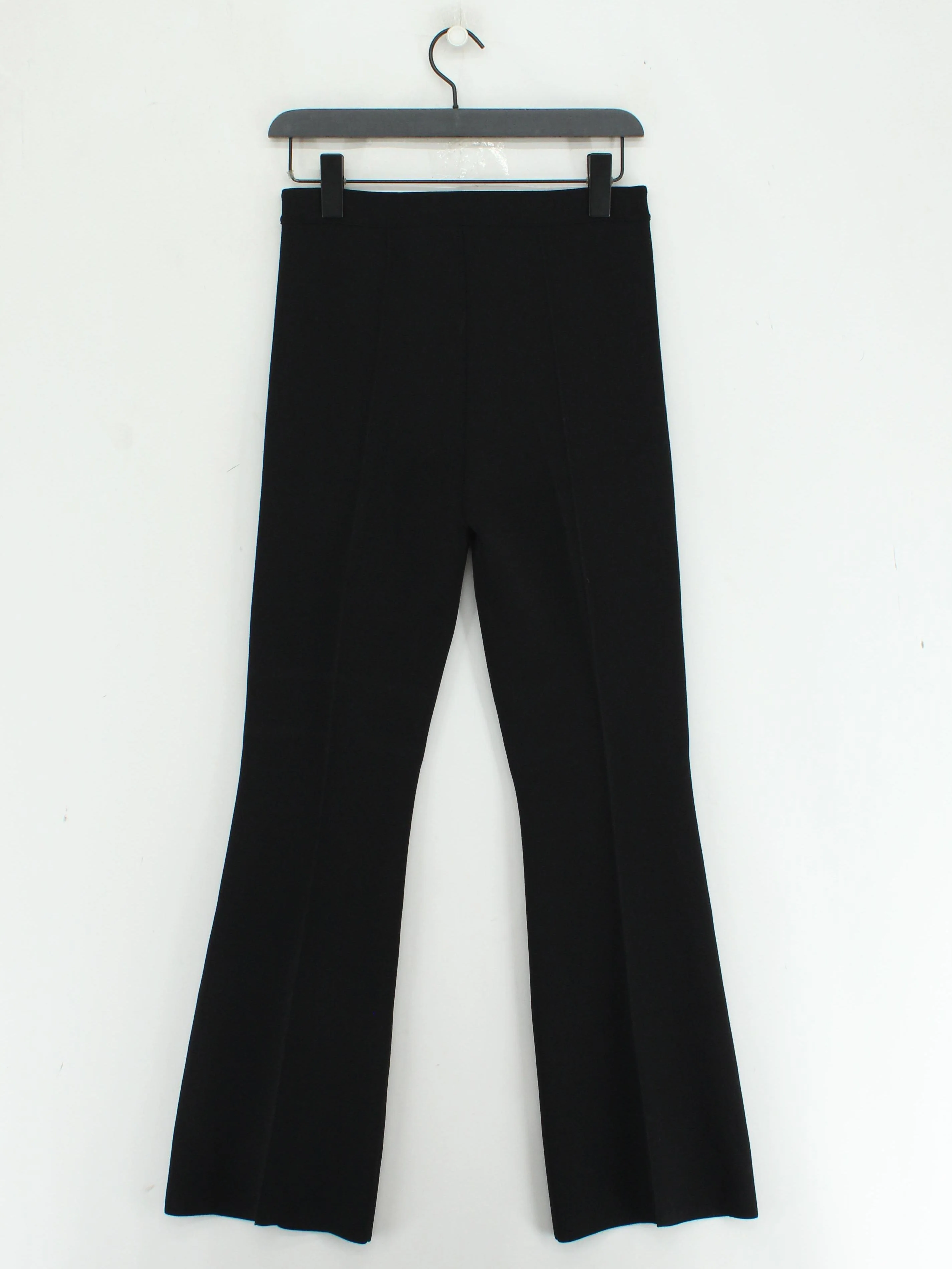 Theory Women's Trousers S Black 100% Other Flared Chino - Image 2