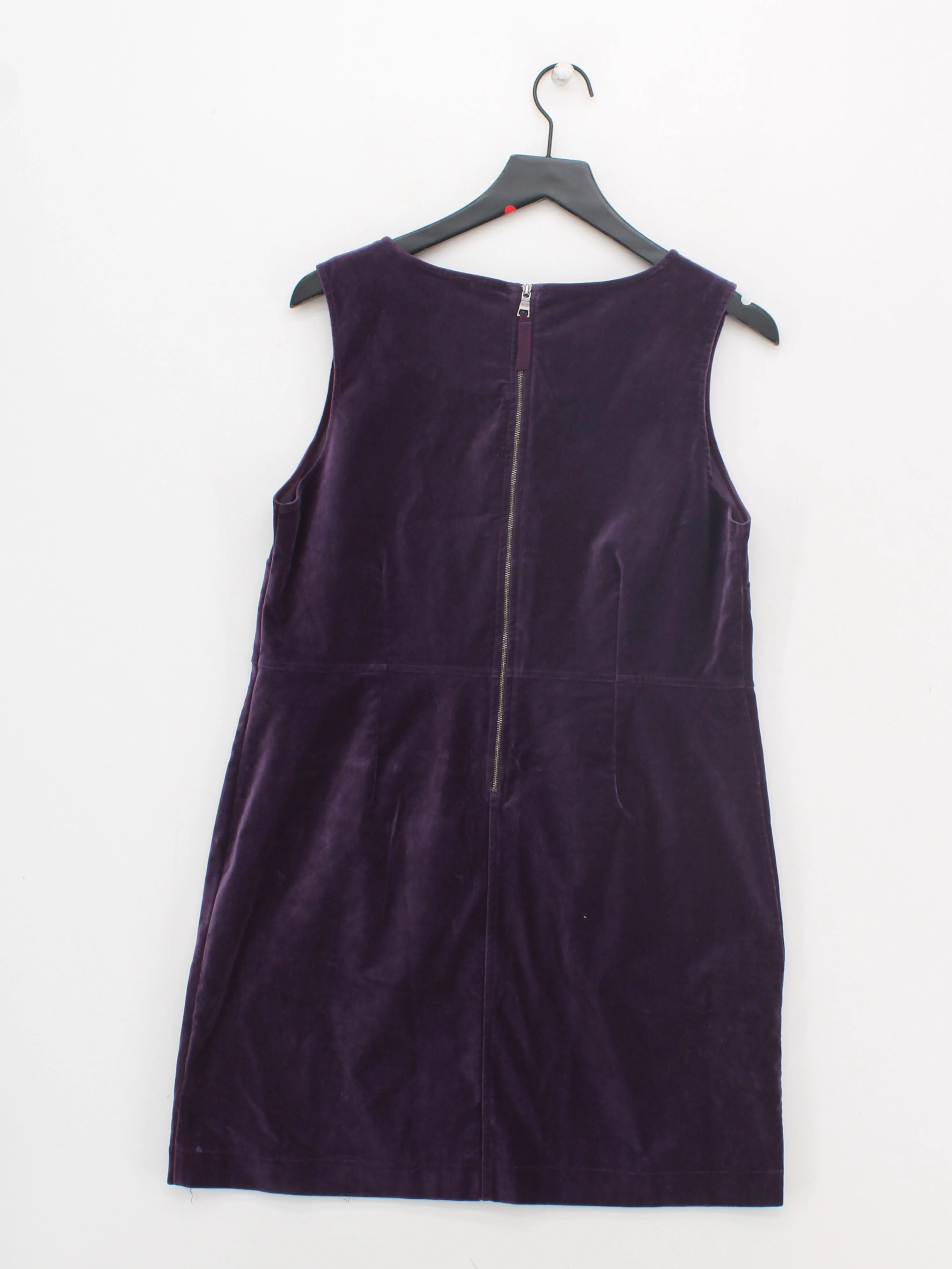 Thought Pinafore/Dungaree Mini Dress UK14 in Purple - Image 2