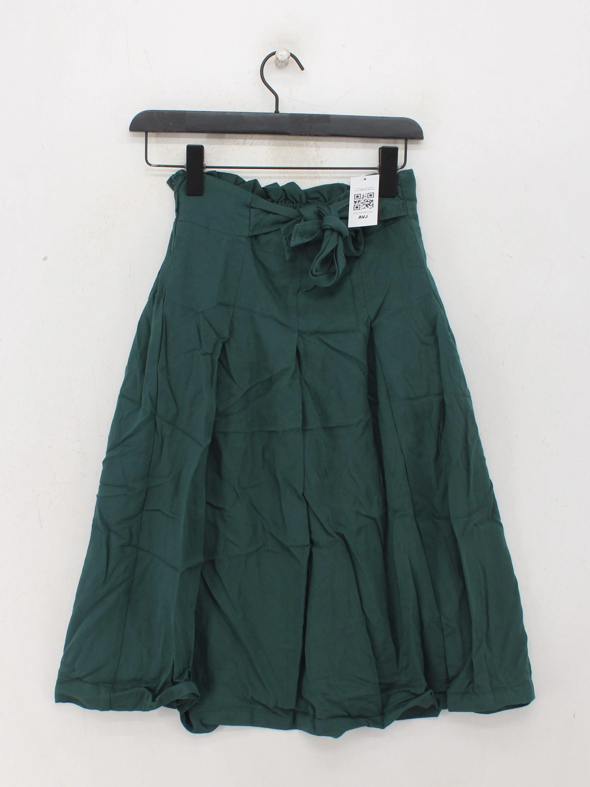 Thought Women's Midi Skirt UK 8 Green 100% Rayon Midi A-Line - Image 2