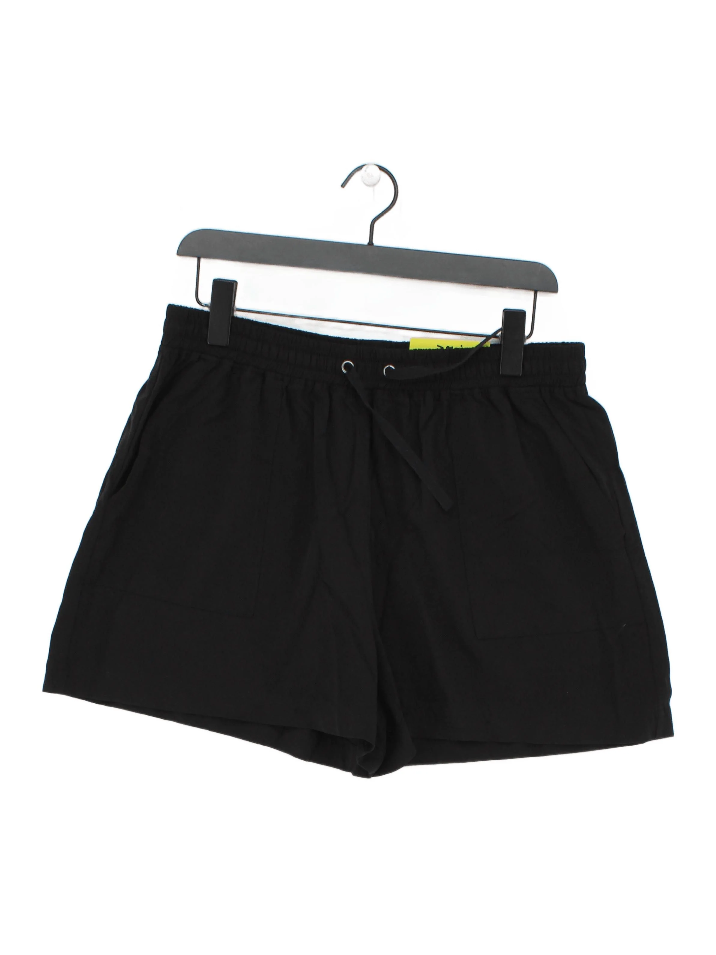 Thought Women's Shorts UK 14 Black Viscose with Lyocell Modal Sweat