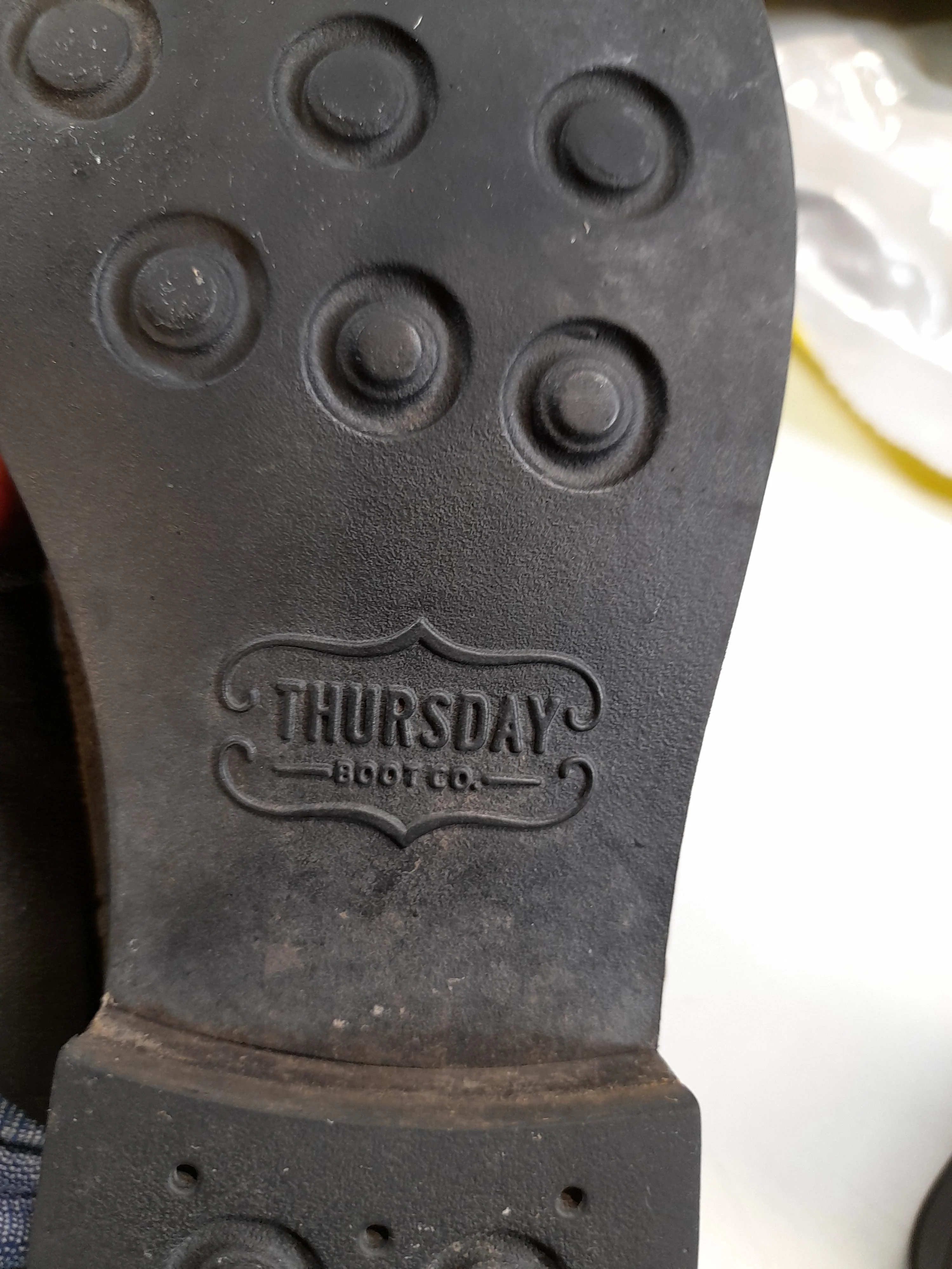 Thursday Boot Company Men's Boots UK 6 Brown 100% Suede Chelsea - Image 9