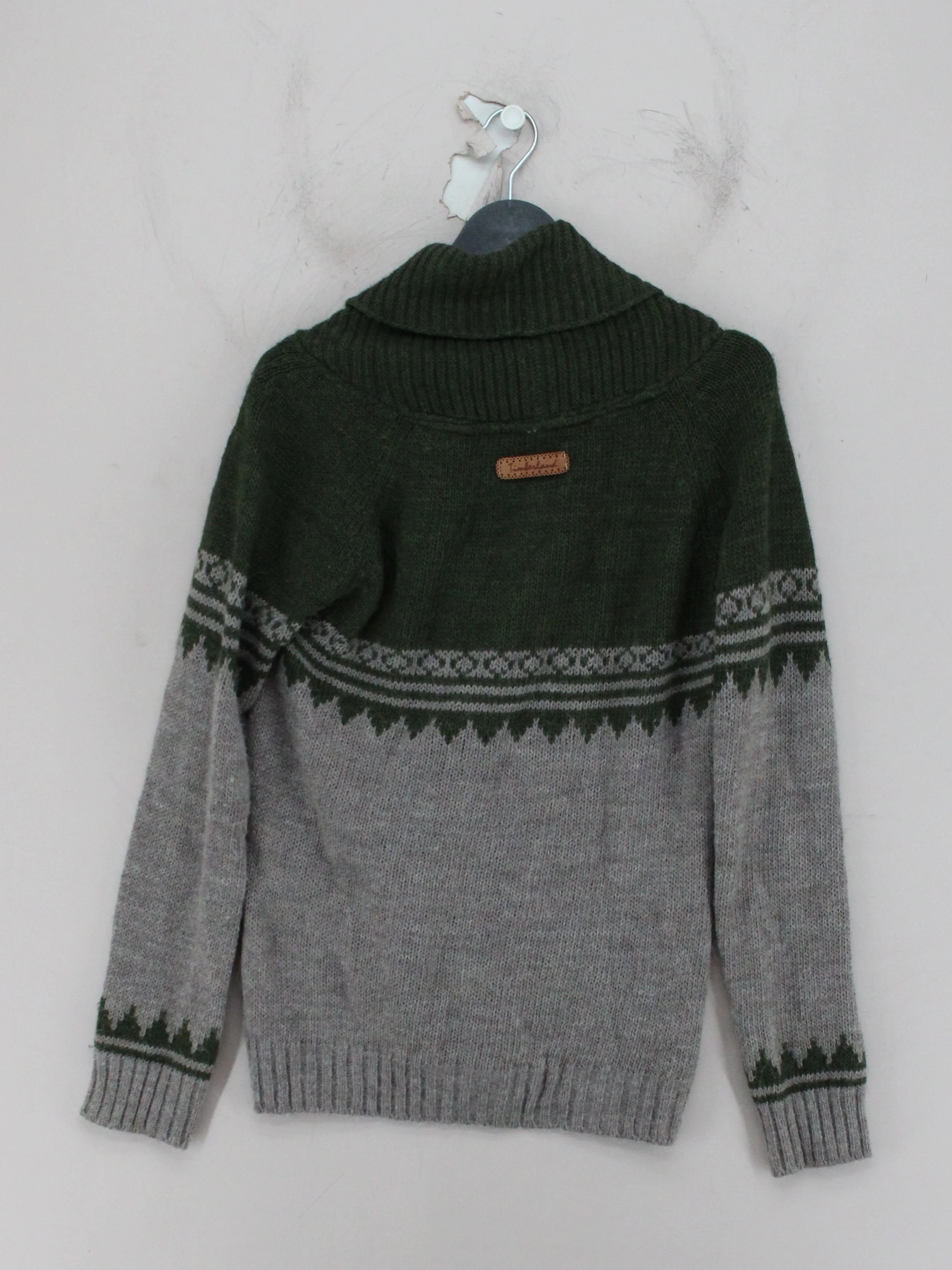 Timberland Men's Cardigan S Multi Acrylic with Wool, Viscose, Other Cardigan - Image 2