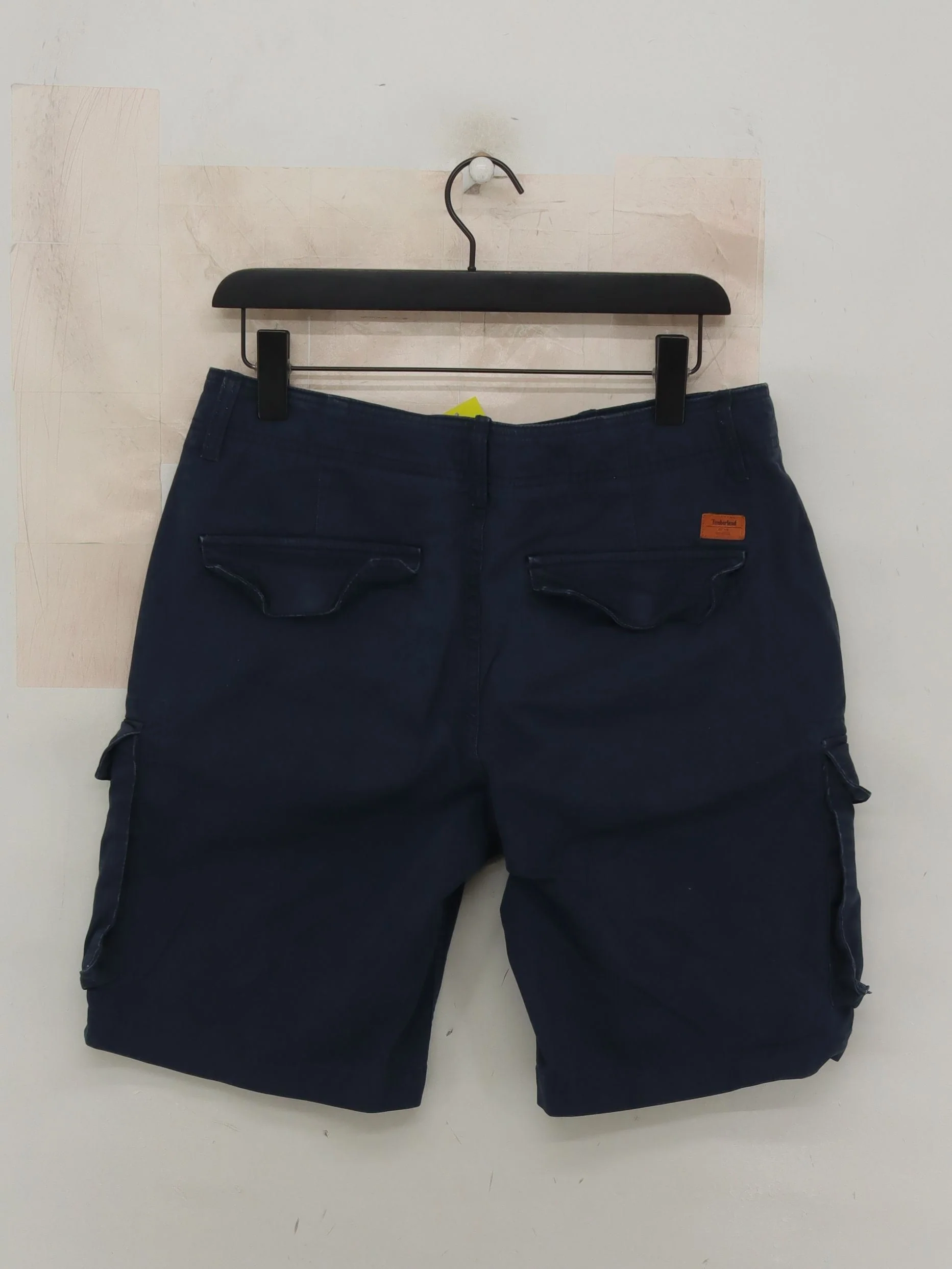 Timberland Men's Shorts W 32 in Blue Cotton with Elastane Cargo - Image 2