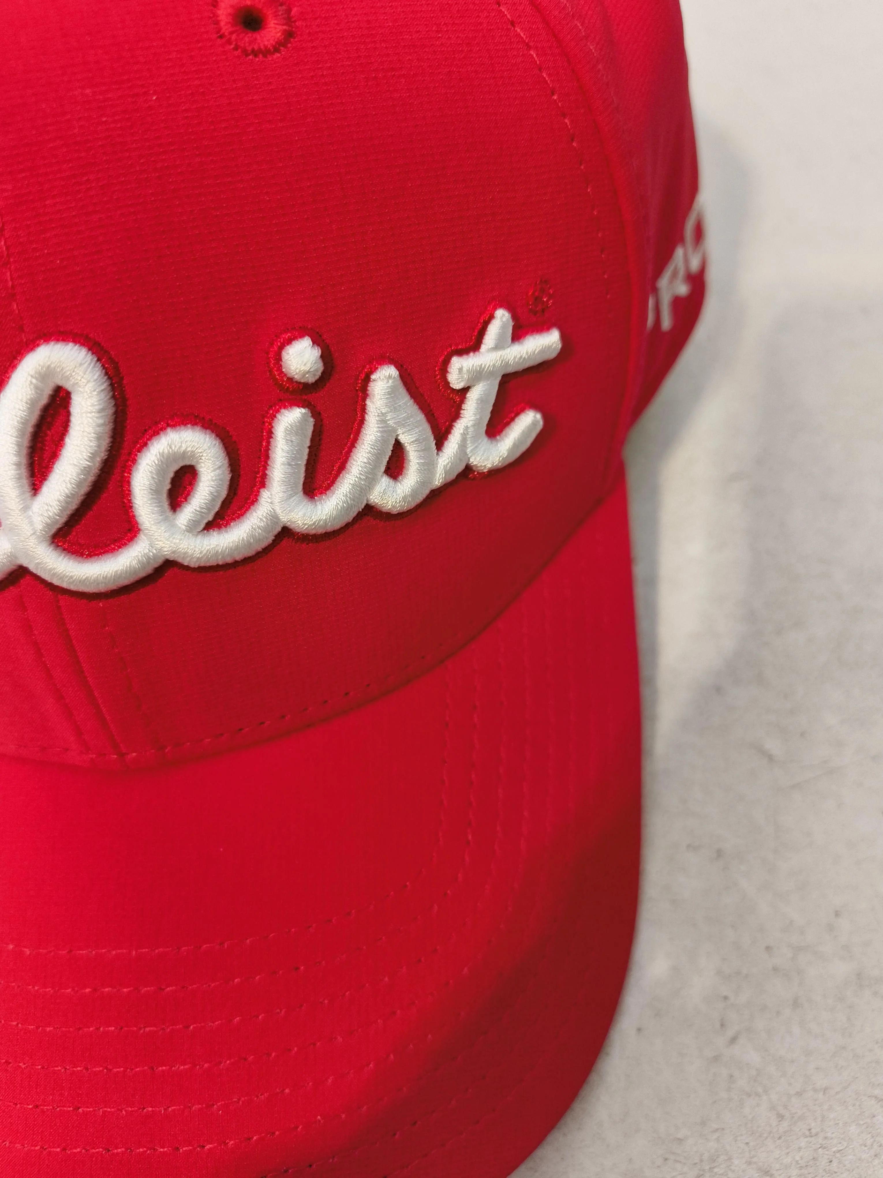 Titleist Men's Hat Red 100% Other Baseball Cap - Image 3