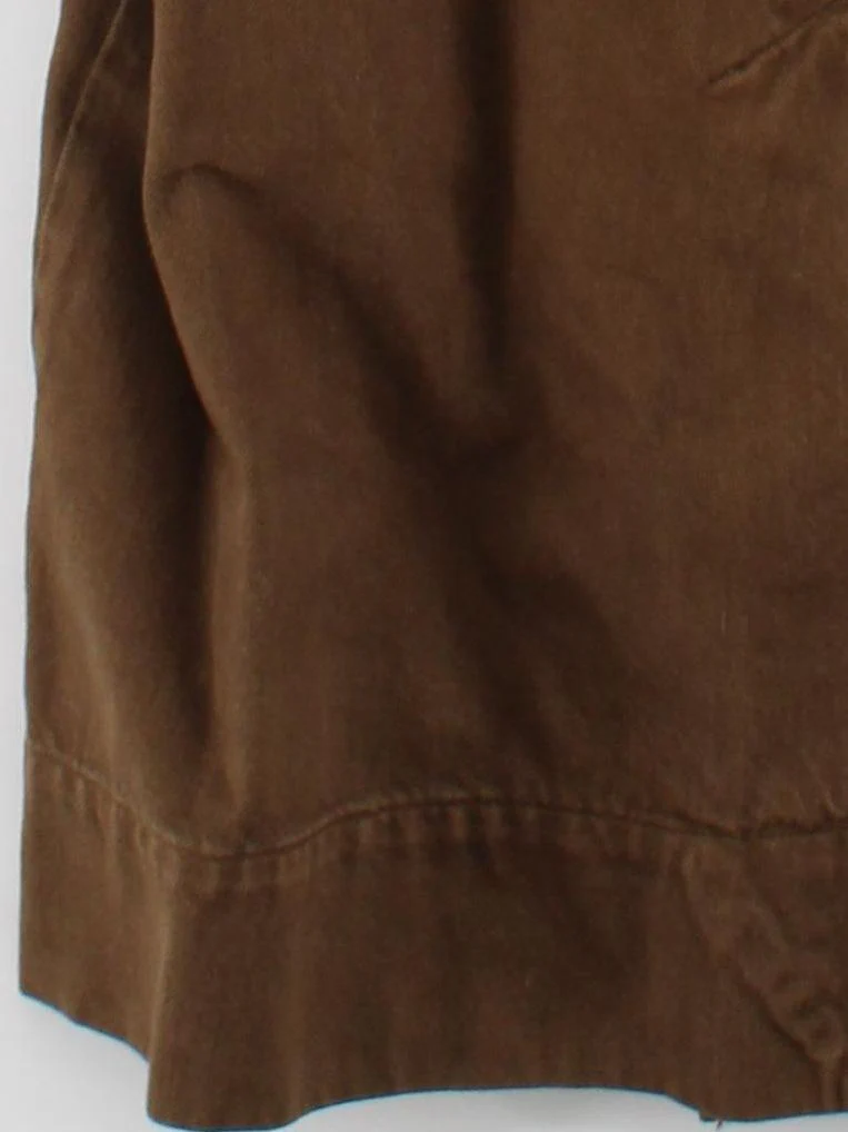 Toast Pinafore/Dungaree Mini Dress UK14 in Brown - Image 4