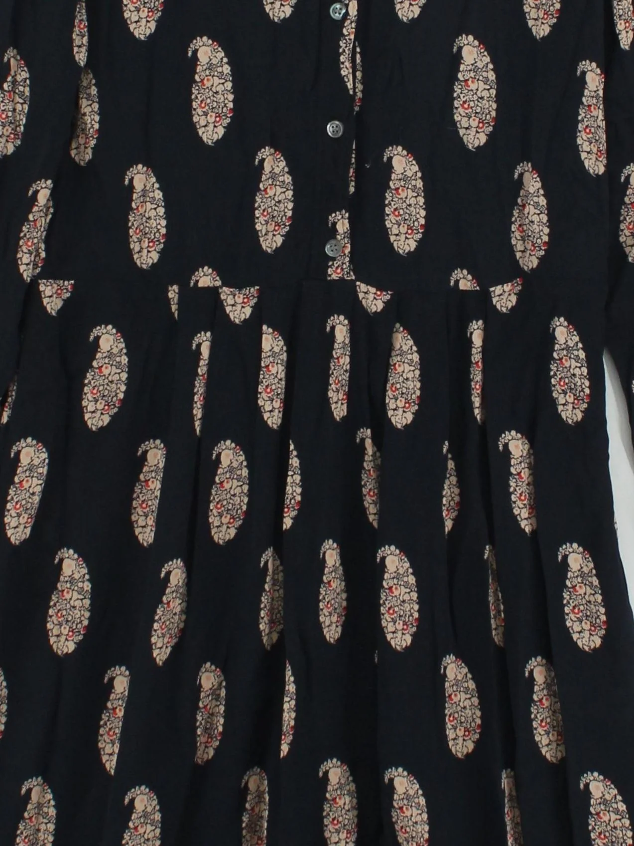 Toast Shirt Midi Dress UK10 in Black - Image 3
