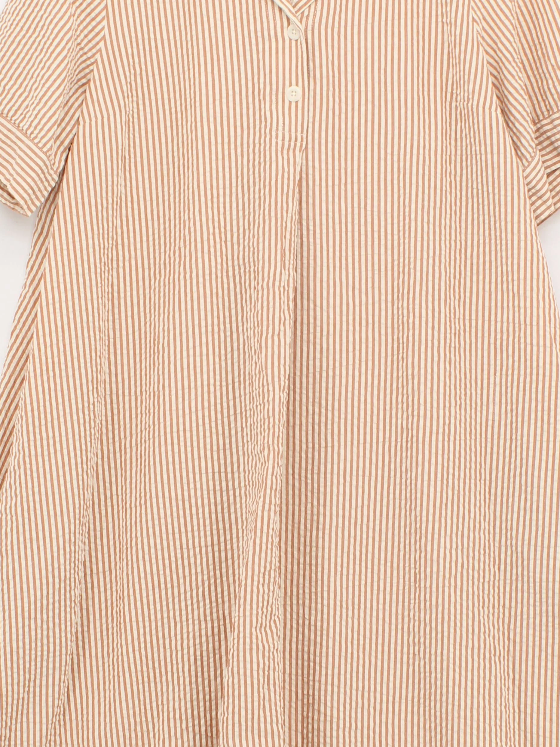 Toast Shirt Mini Dress UK14 in Tan - Image 3