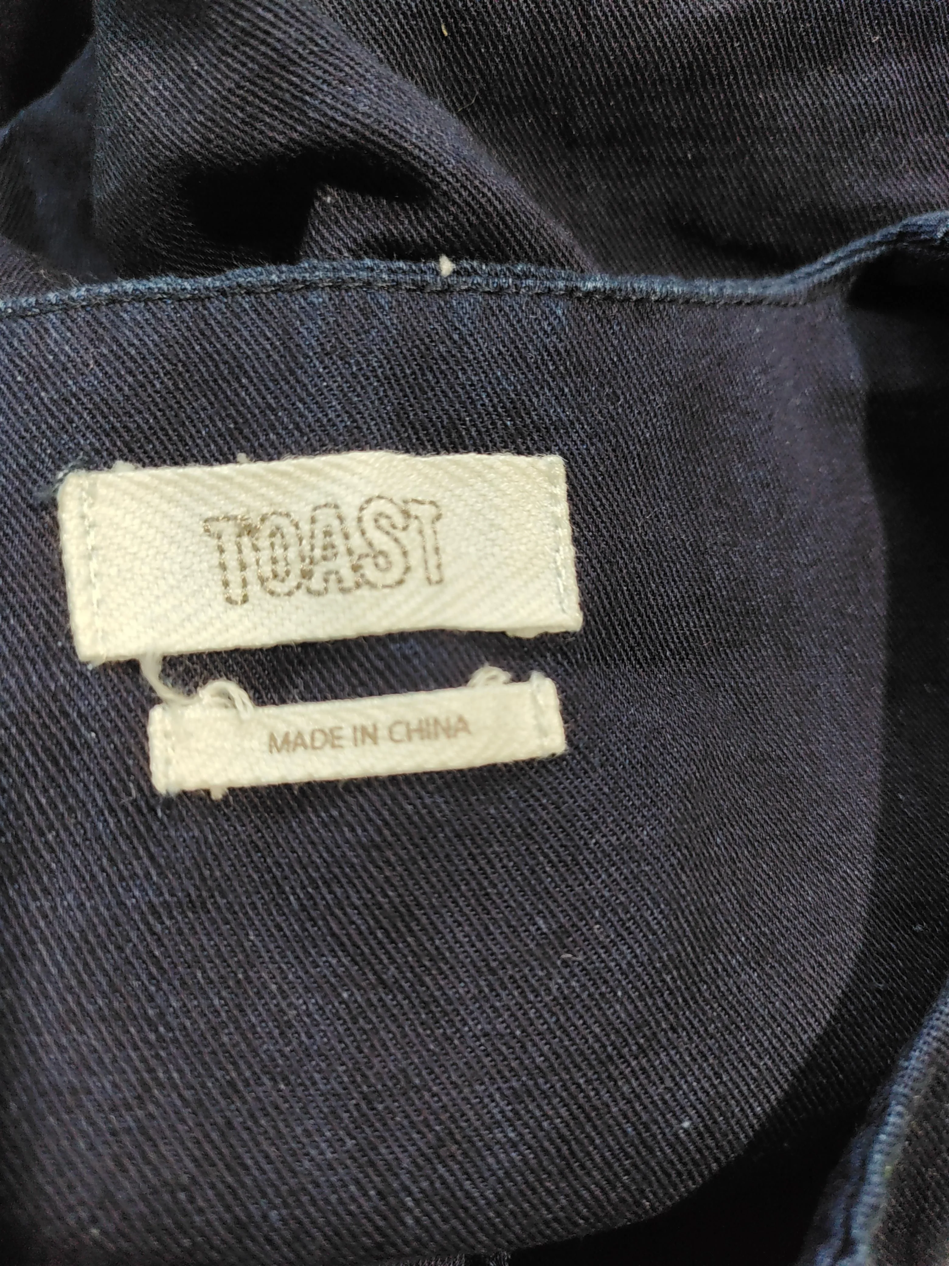 Toast T-Shirt Midi Dress L in Blue - Image 5