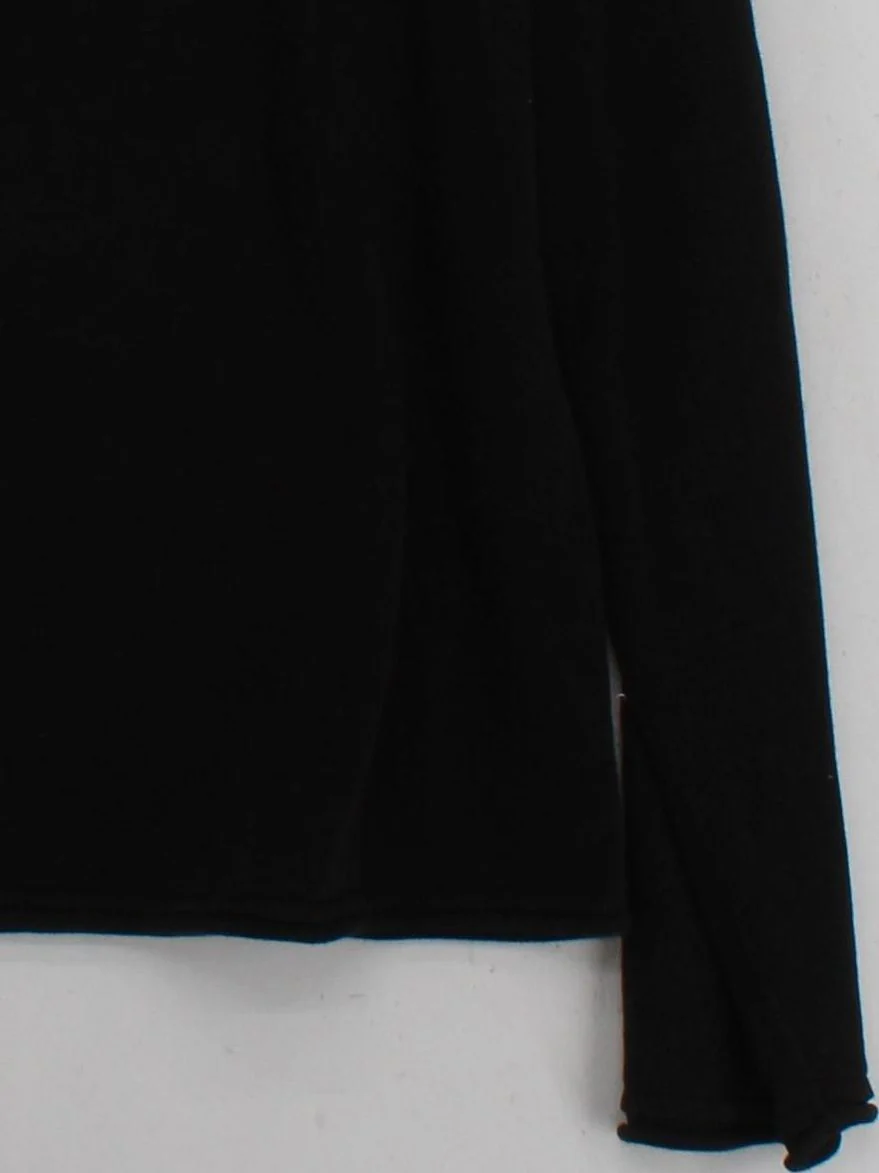 Toast Women's Jumper M Black 100% Cotton Round Neck Pullover - Image 4
