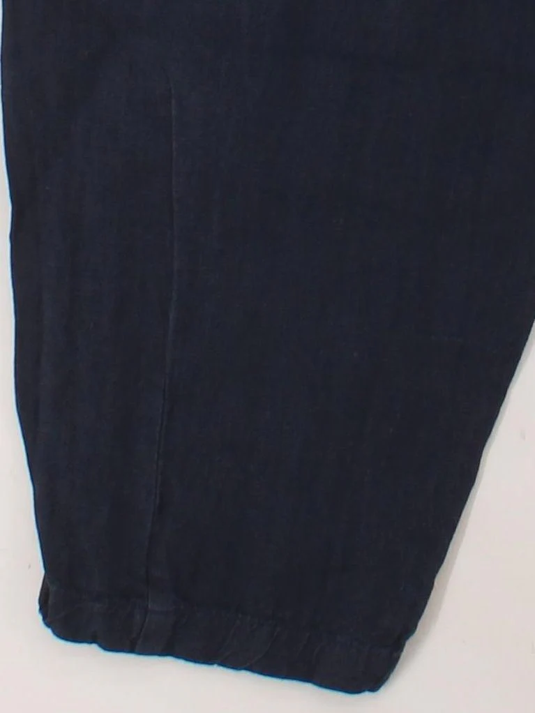 Toast Women's Trousers XXS Blue 100% Linen Tapered Sweatpants - Image 4