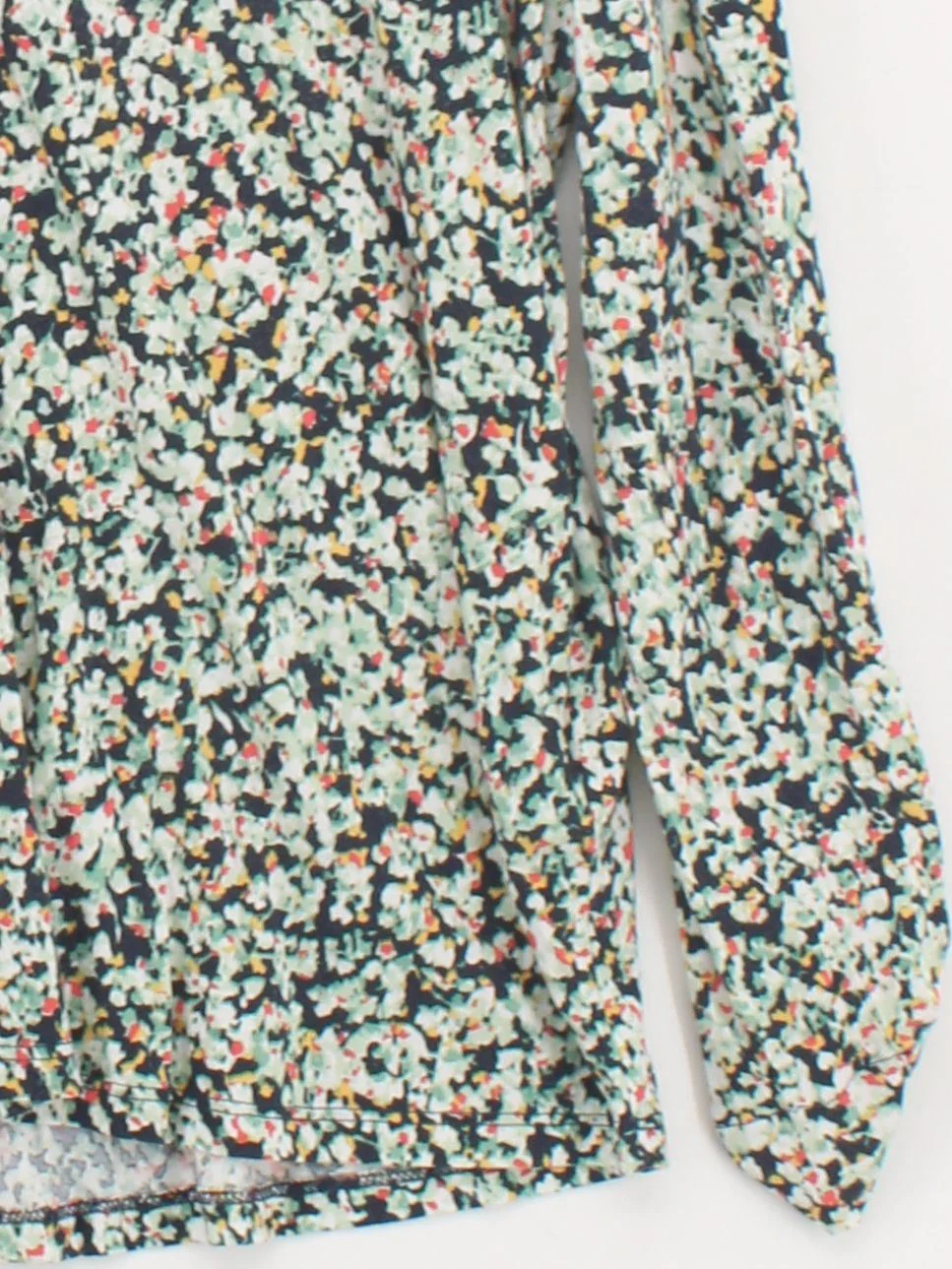 Tom Tailor Women's Shirt XXL Multi Floral 100% Cotton Long Sleeve Collared Basic - Image 4