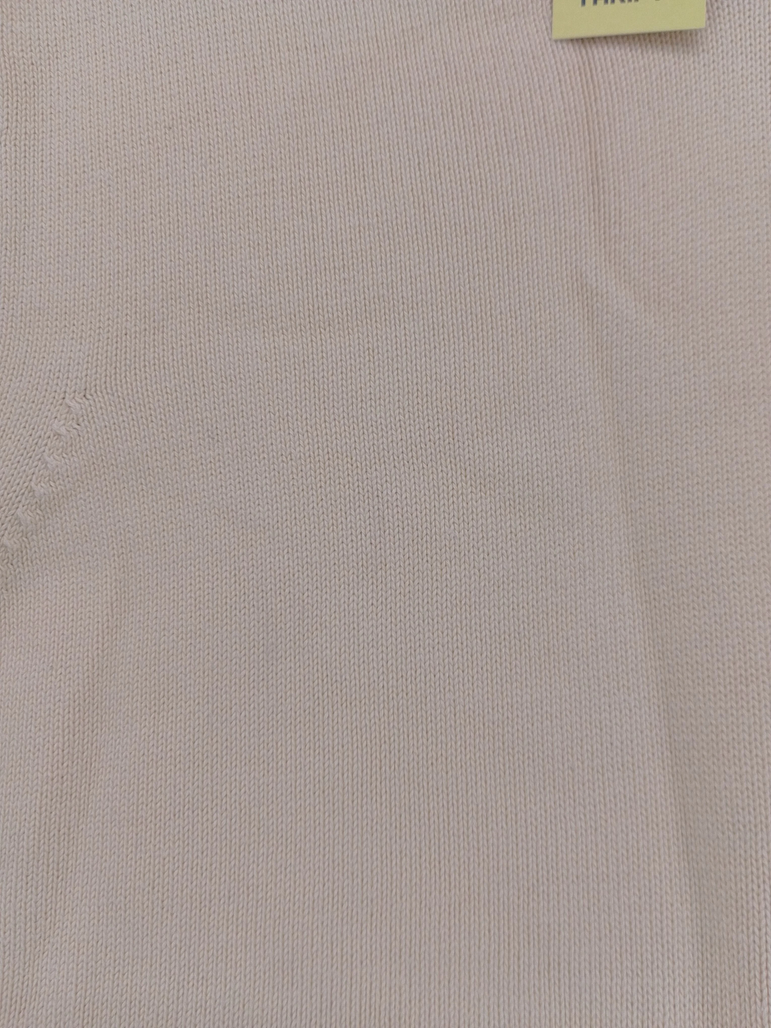Tommy Hilfiger Men's Jumper M Yellow 100% Cotton V-Neck Vest - Image 5