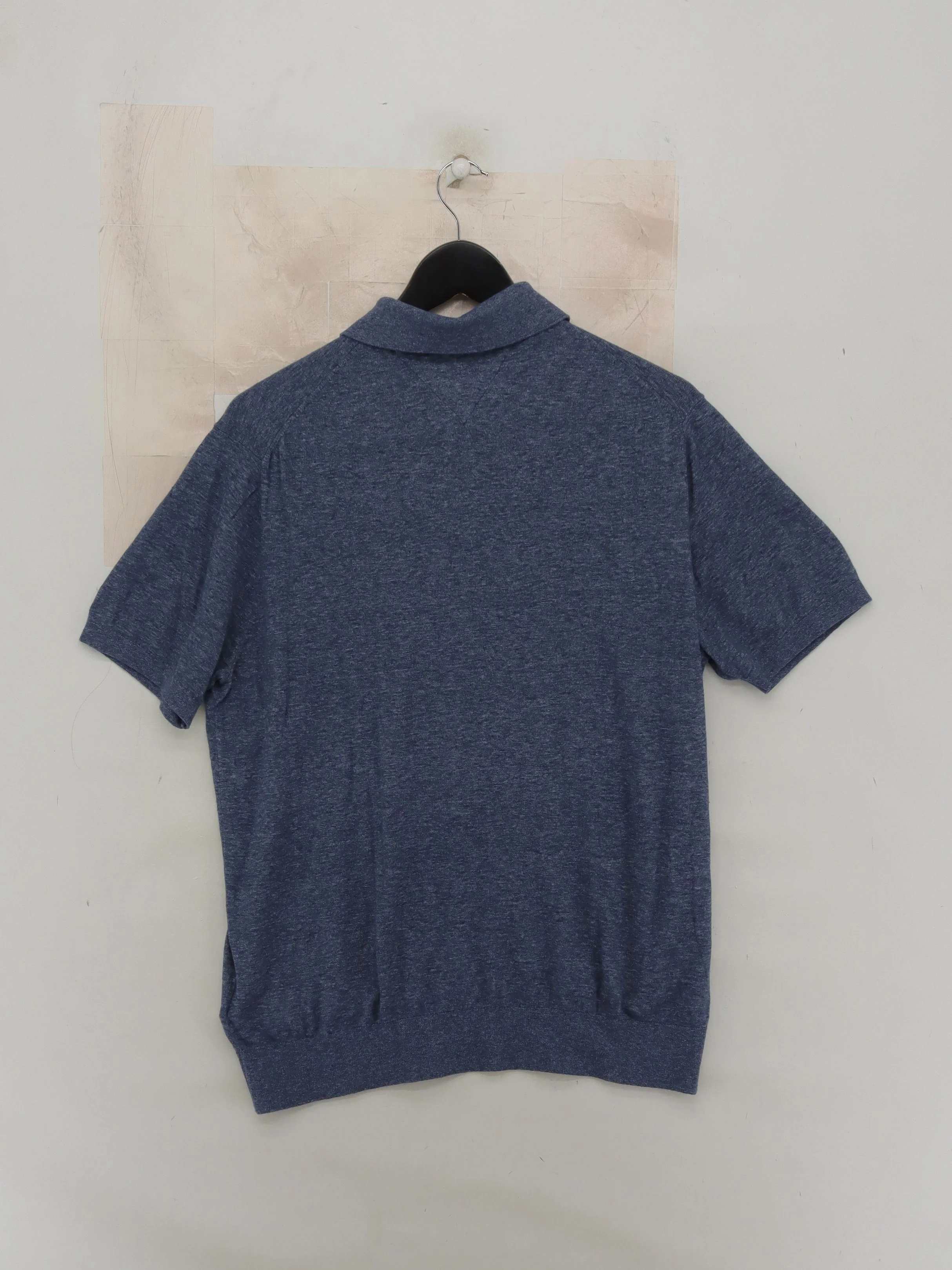 Tommy Hilfiger Men's Polo XL Blue 100% Cotton Basic - Image 2