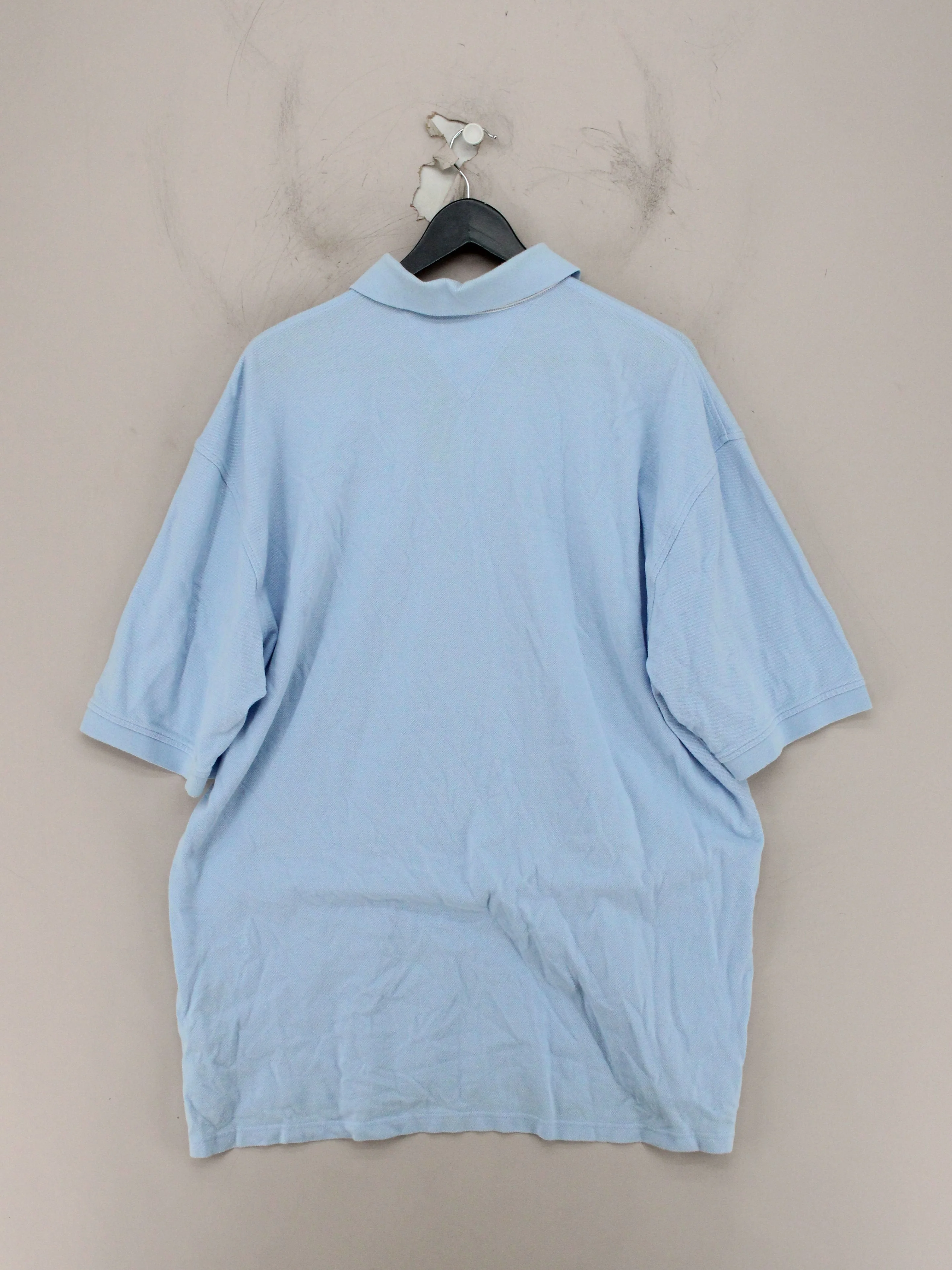 Tommy Hilfiger Men's Polo XXL Blue 100% Cotton Basic - Image 2