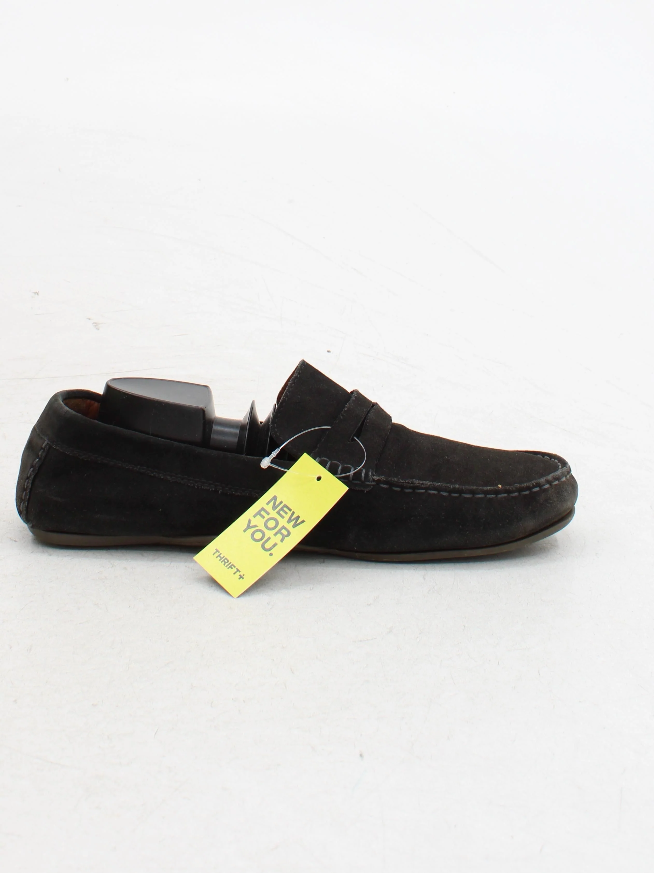 Tommy Hilfiger Men's Shoes UK 8 Black 100% Suede Loafer - Image 5