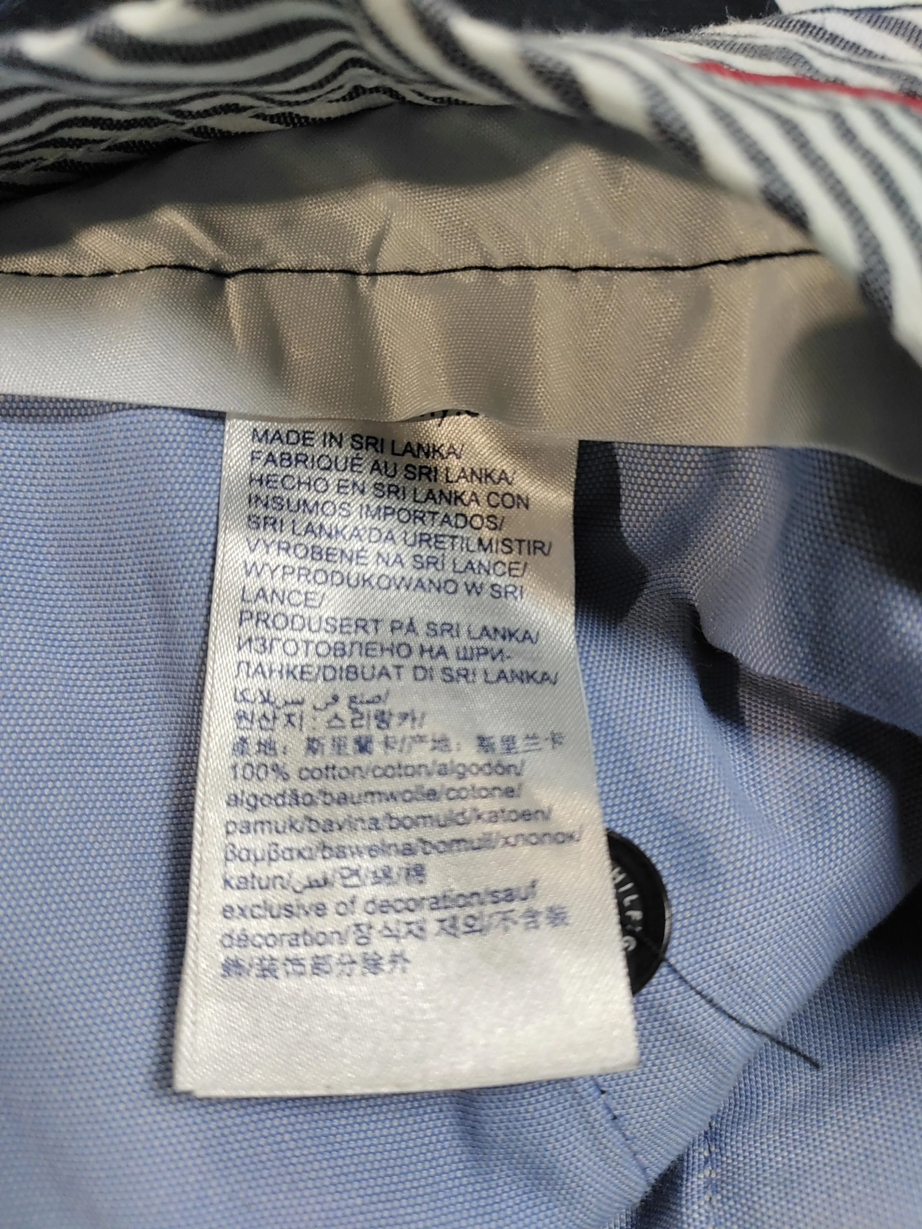 Tommy Hilfiger Men's Shorts W 31 in Blue 100% Cotton Chino - Image 6