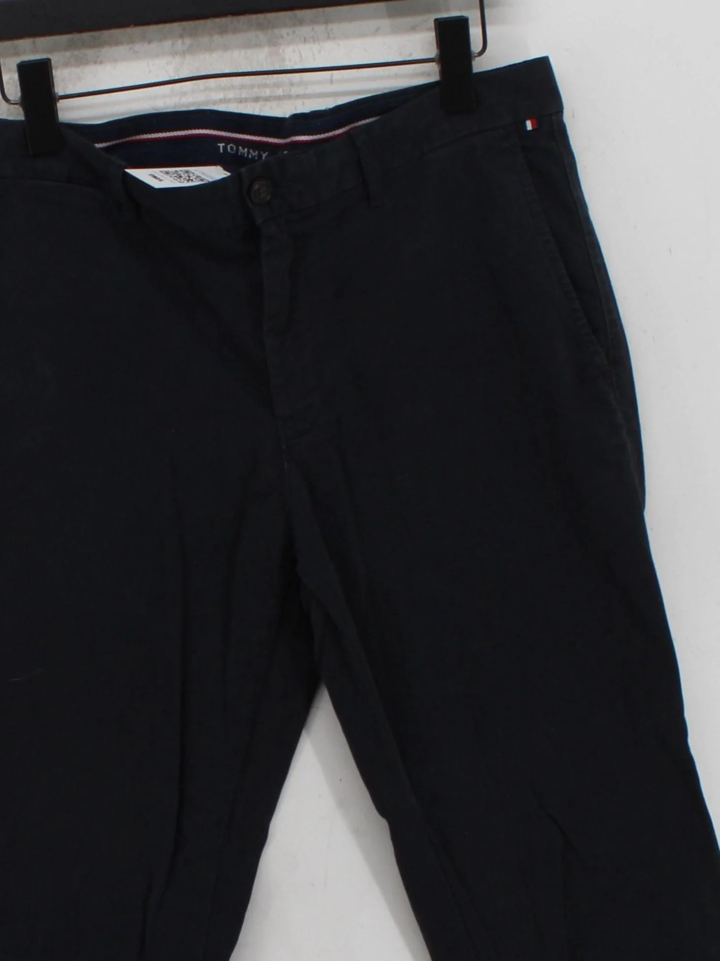 Tommy Hilfiger Men's Trousers W 34 in Blue Cotton with Elastane Straight Chino - Image 3