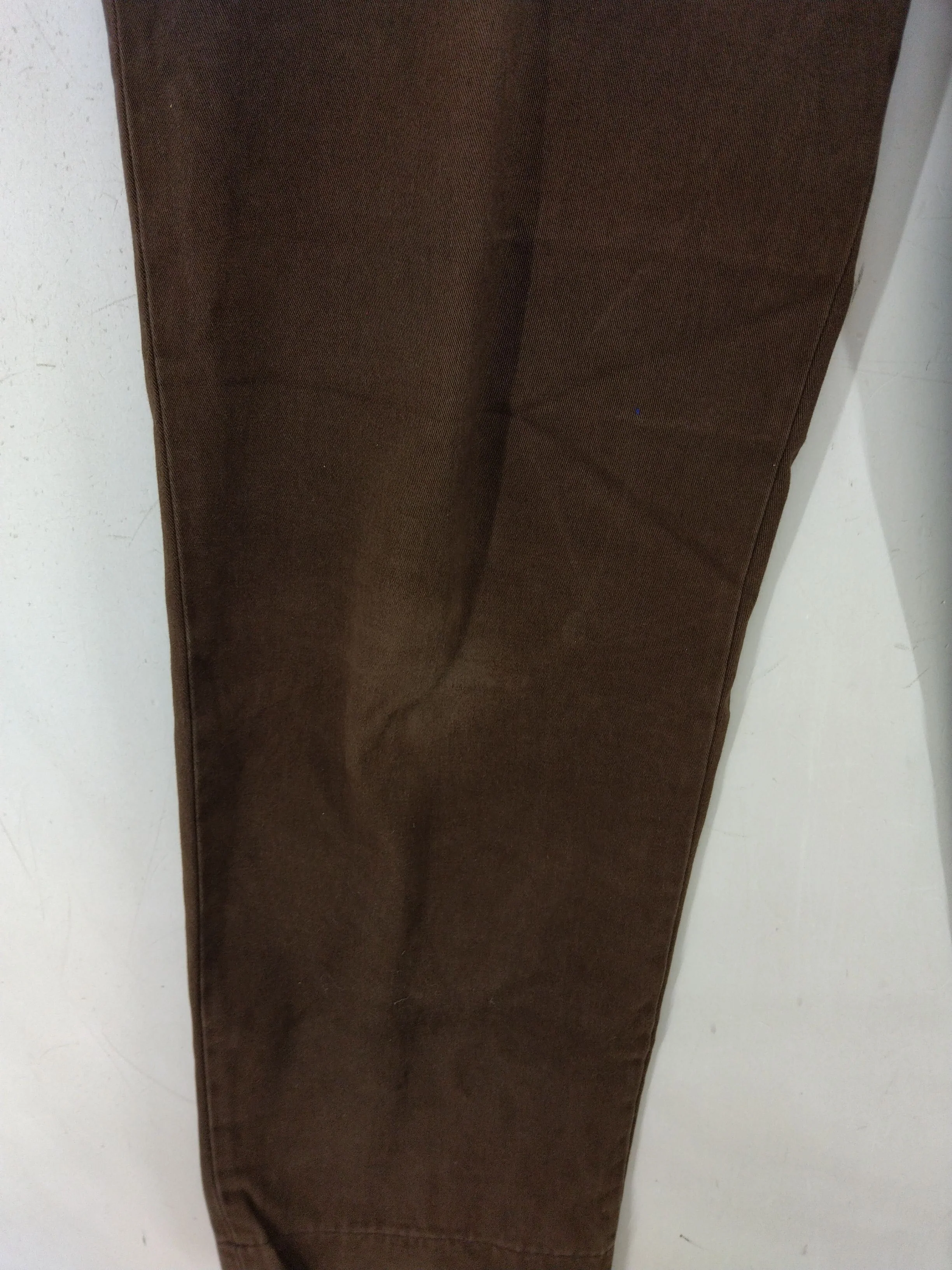 Tommy Hilfiger Men's Trousers W 34 in Brown 100% Cotton Straight Chino - Image 5