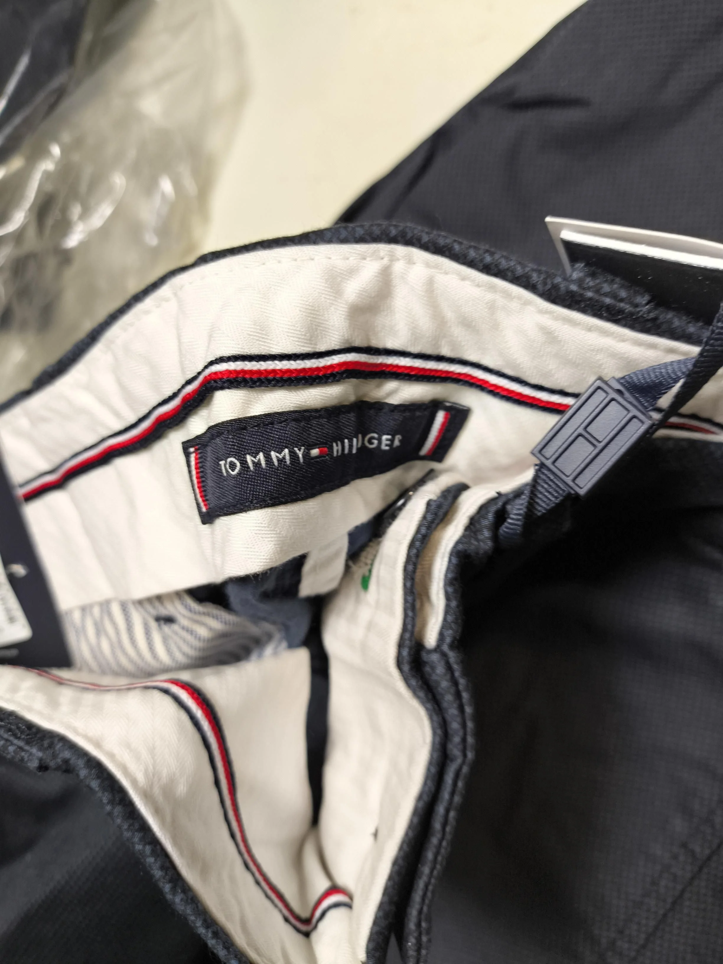 Tommy Hilfiger Men's Trousers W 34 in Grey Cotton with Elastane Straight Chino - Image 5
