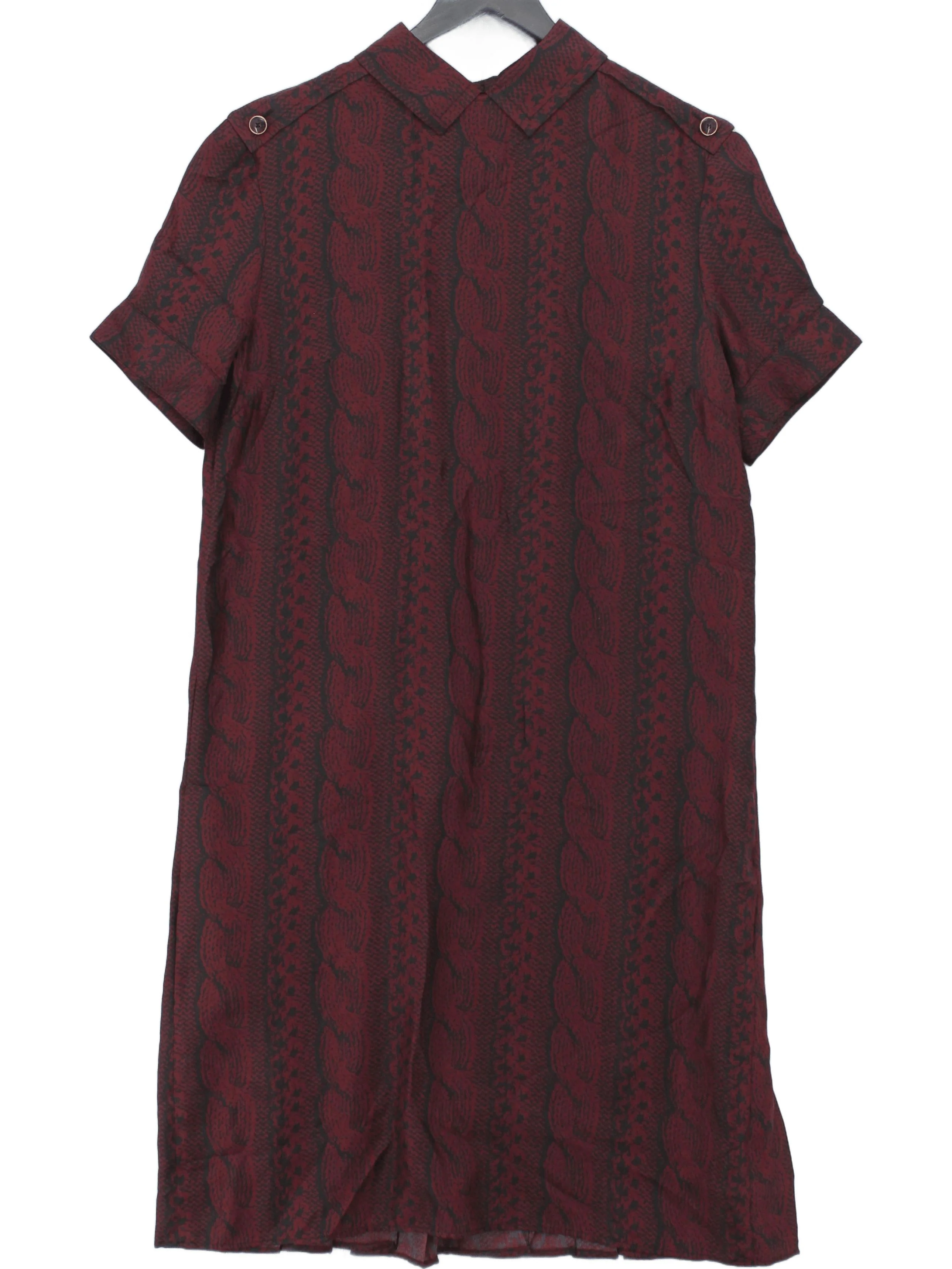 Tommy Hilfiger Shirt Mini Dress in Red