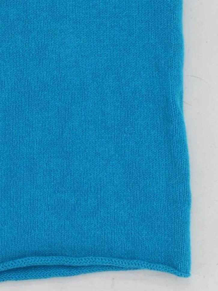 Tommy Hilfiger Women's Jumper S Blue 100% Cotton Round Neck Pullover - Image 4