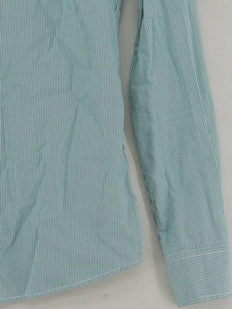 Tommy Hilfiger Women's Shirt S Blue 100% Cotton Basic - Image 4