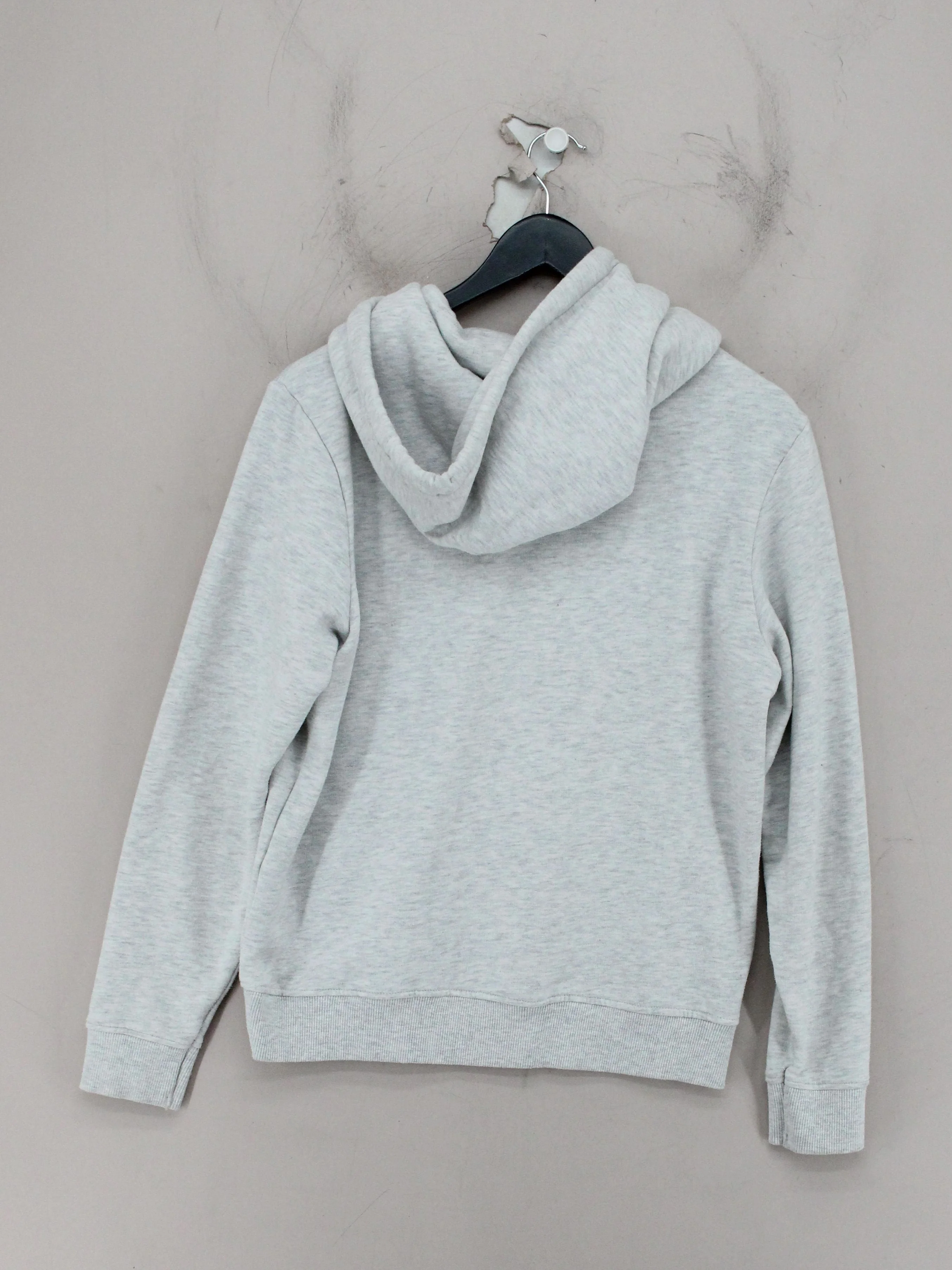 Tommy Jeans Women's Hoodie M Grey Graphic Cotton with Polyester Pullover - Image 2