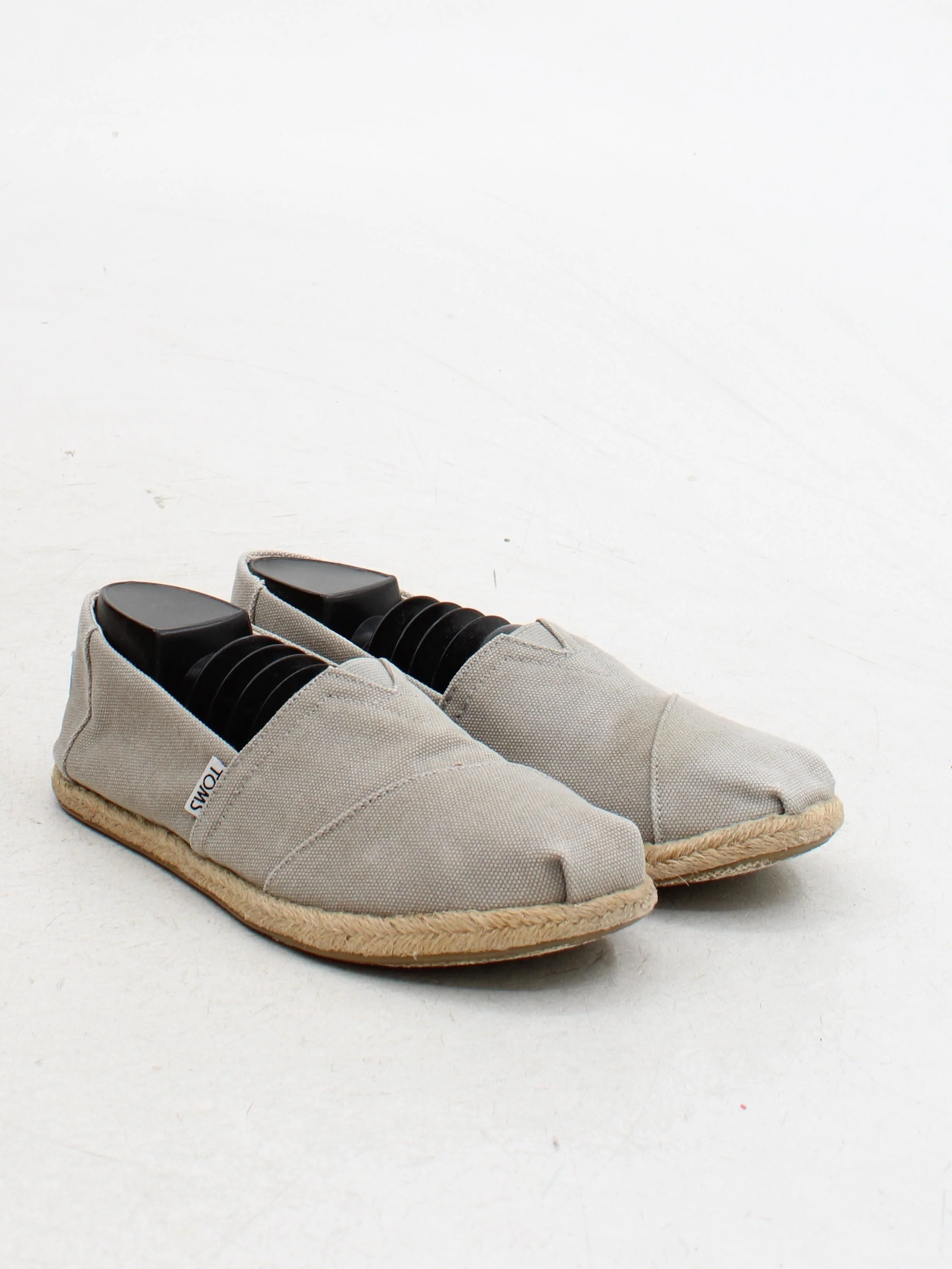 Toms Men's Shoes UK 5.5 Grey Cotton with Other Espadrille - Image 4