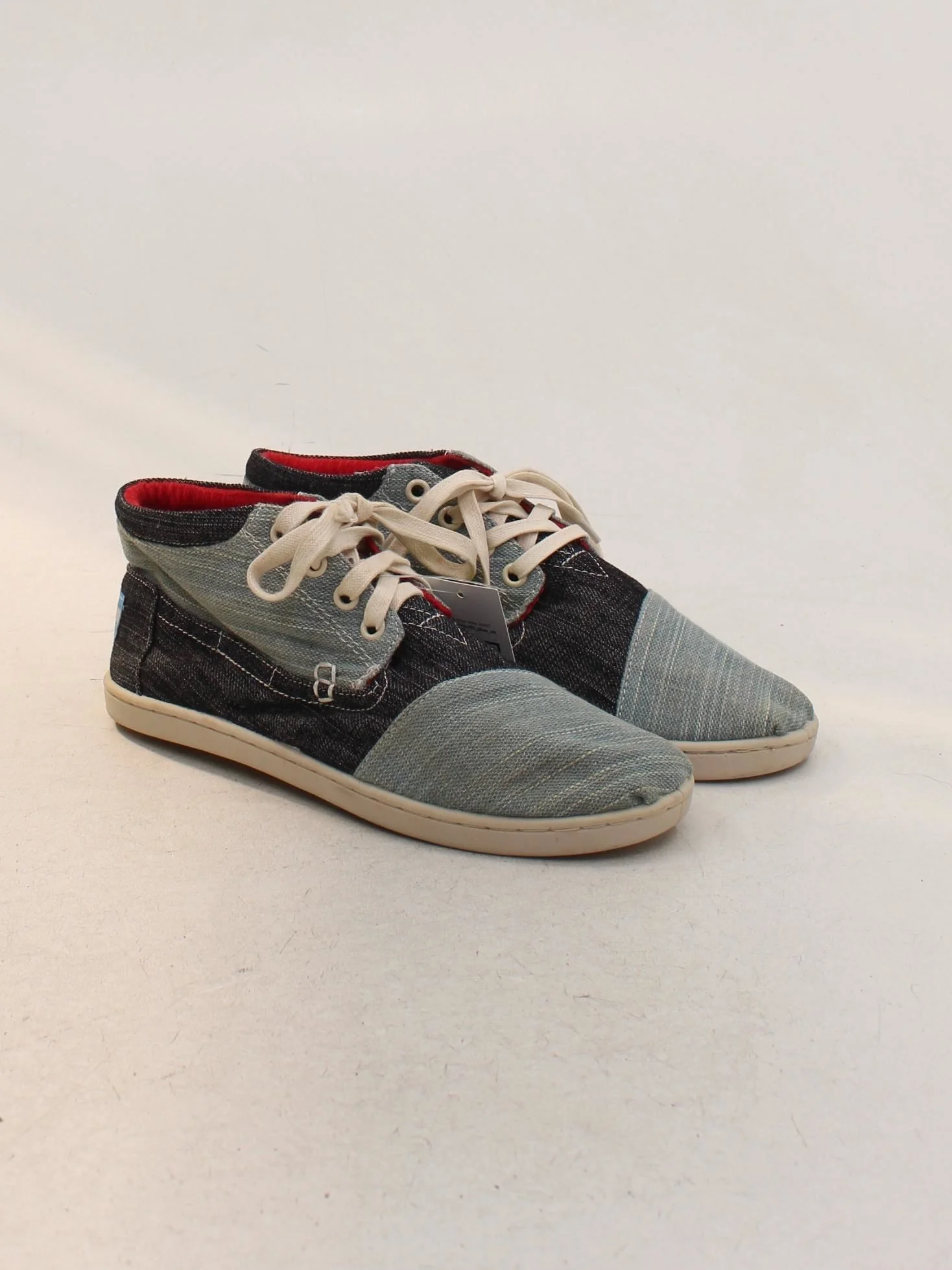Toms Men's Shoes UK 5 Blue Cotton with Polyester Sneaker - Image 4