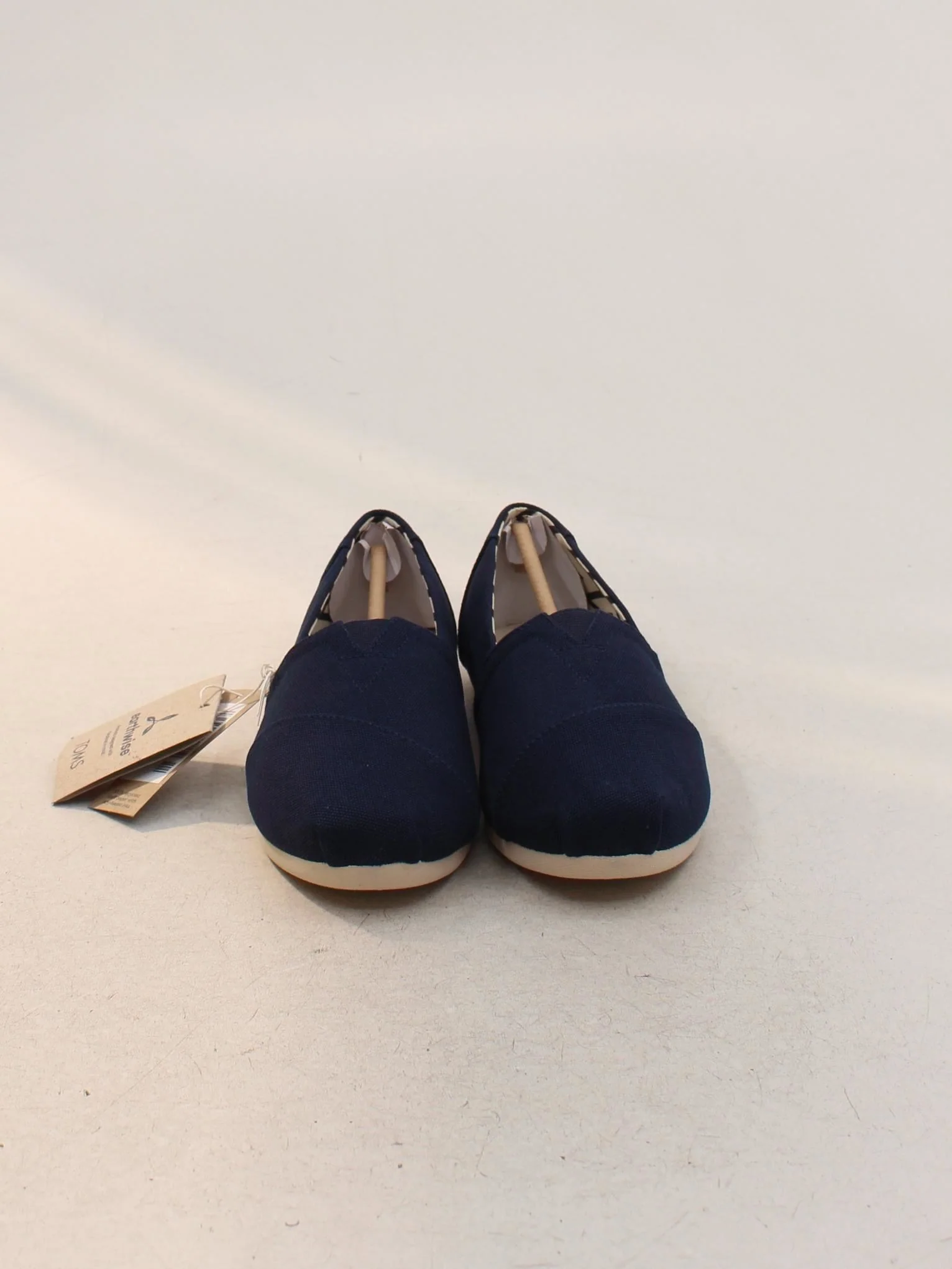 Toms Women's Flat Shoes UK 6 Blue 100% Cotton Loafer - Image 2