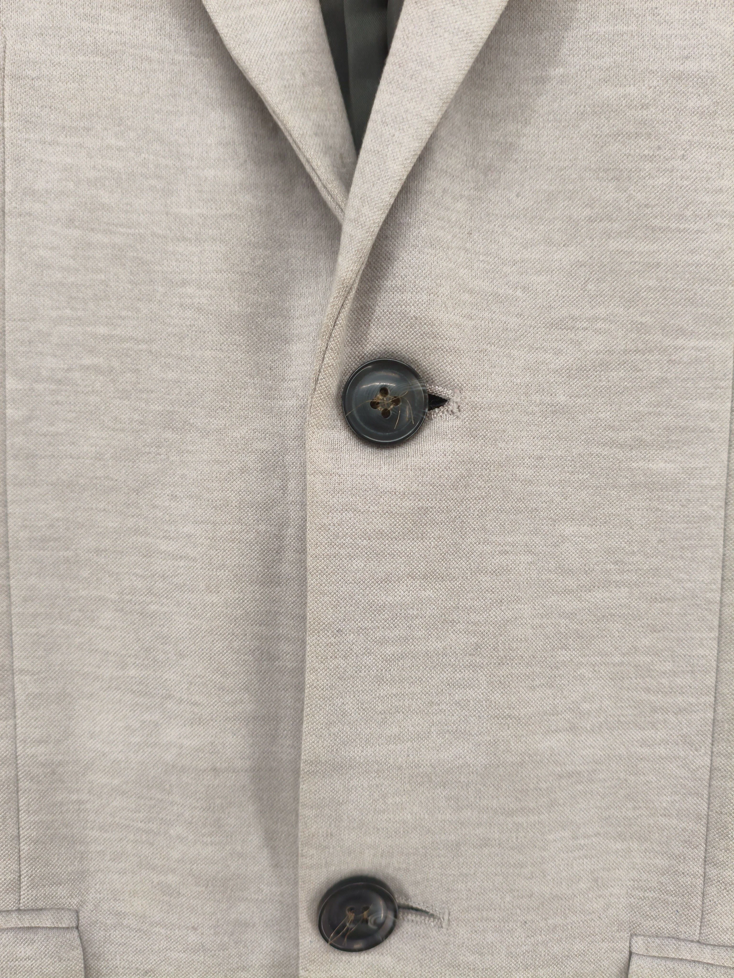 Topman Men's Blazer Chest: 36 in Grey Polyester with Viscose, Elastane Overcoat - Image 5