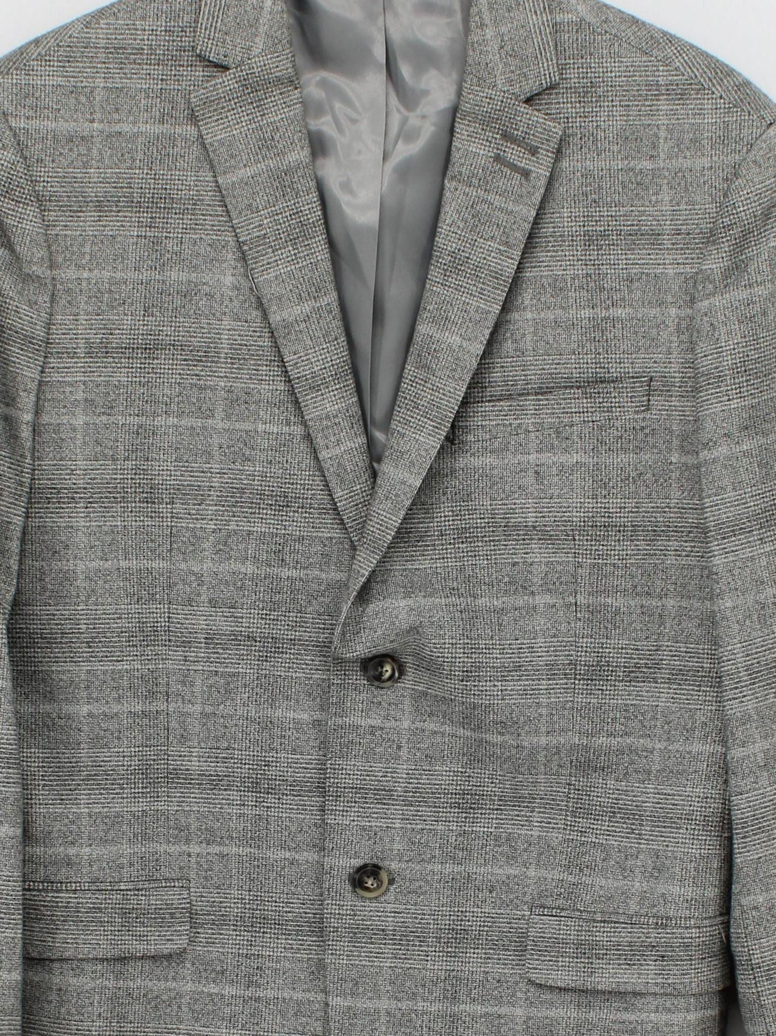 Topman Men's Blazer Chest: 40 in Grey Cotton - Image 3