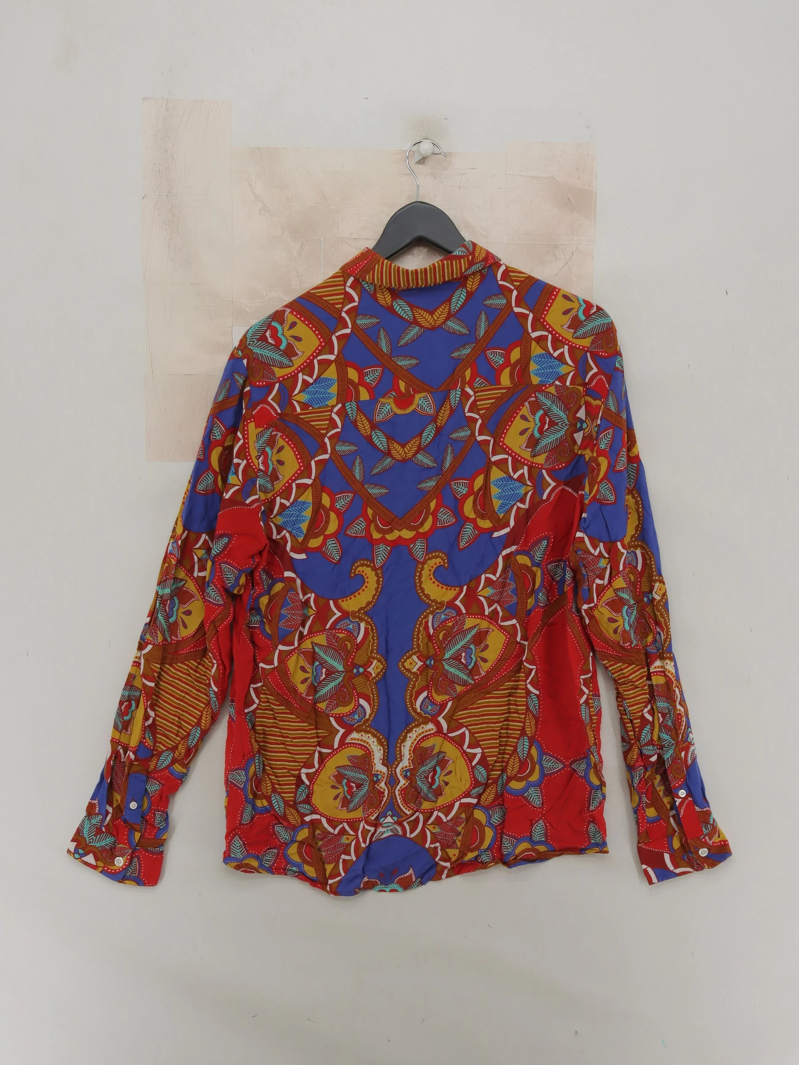 Topman Men's Shirt L Multi 100% Viscose Basic - Image 2