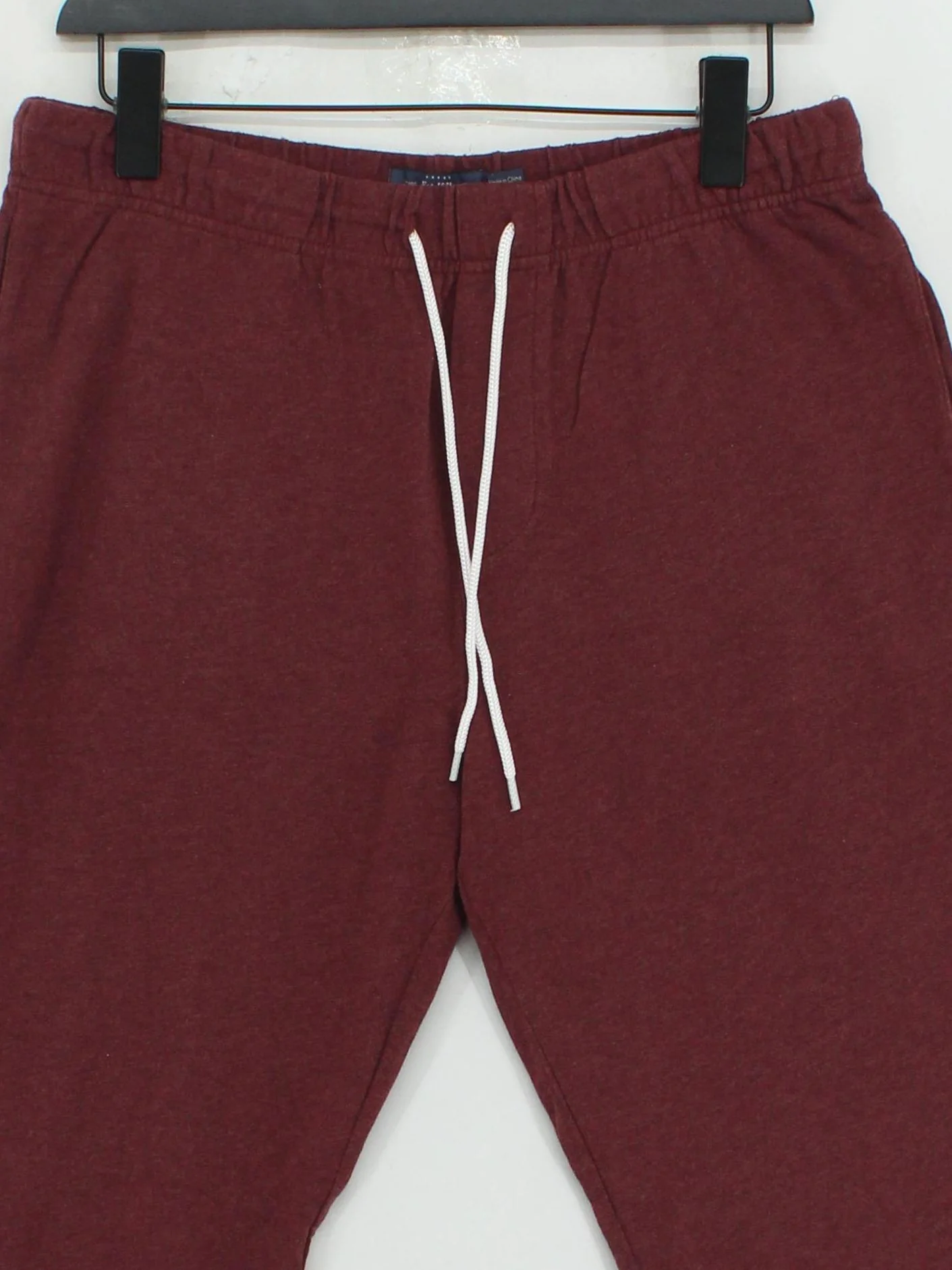 Topman Men's Sports Bottoms M Red 100% Cotton Sweatpants - Image 3