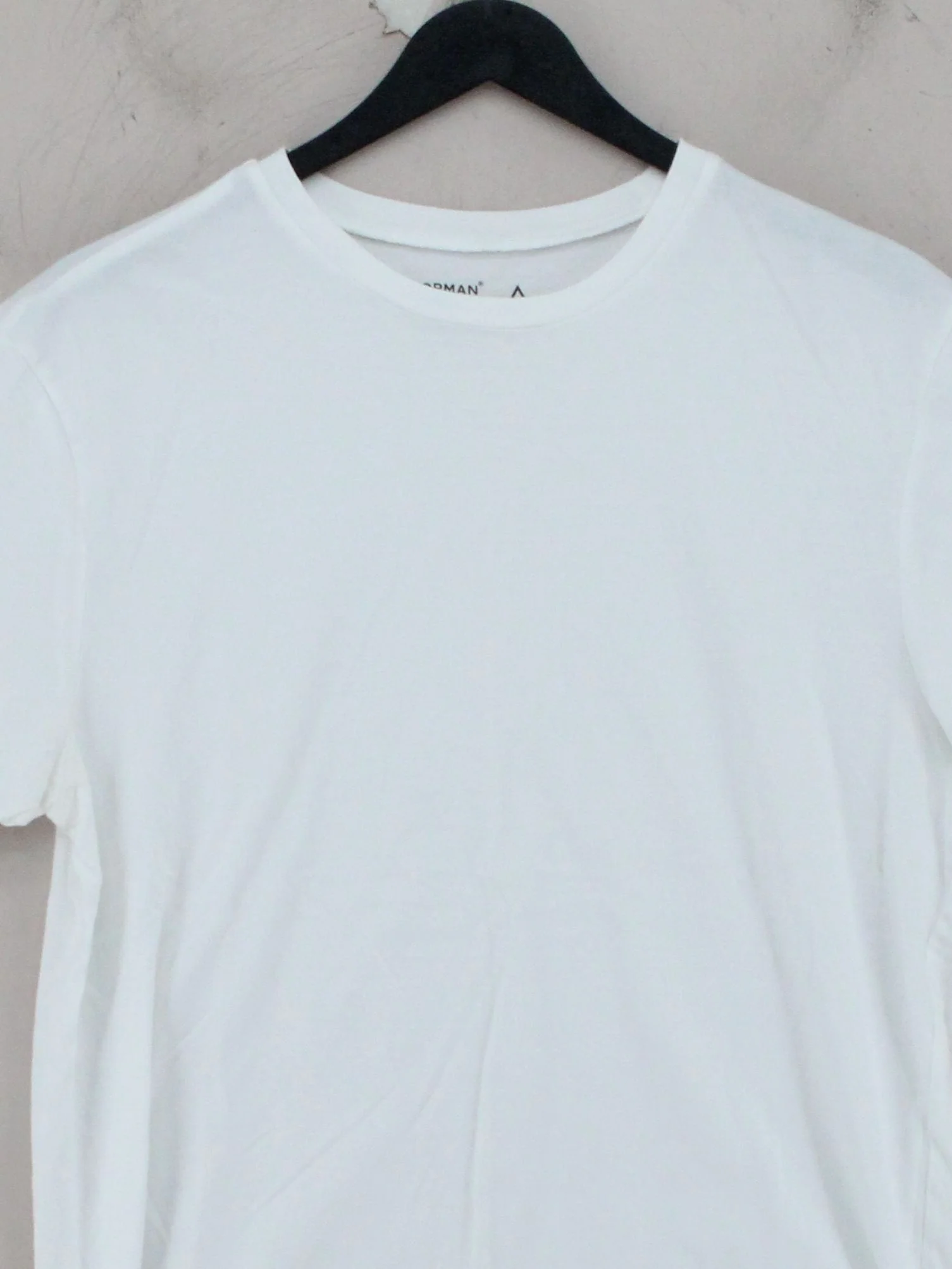 Topman Men's T-Shirt L White 100% Cotton Basic - Image 3