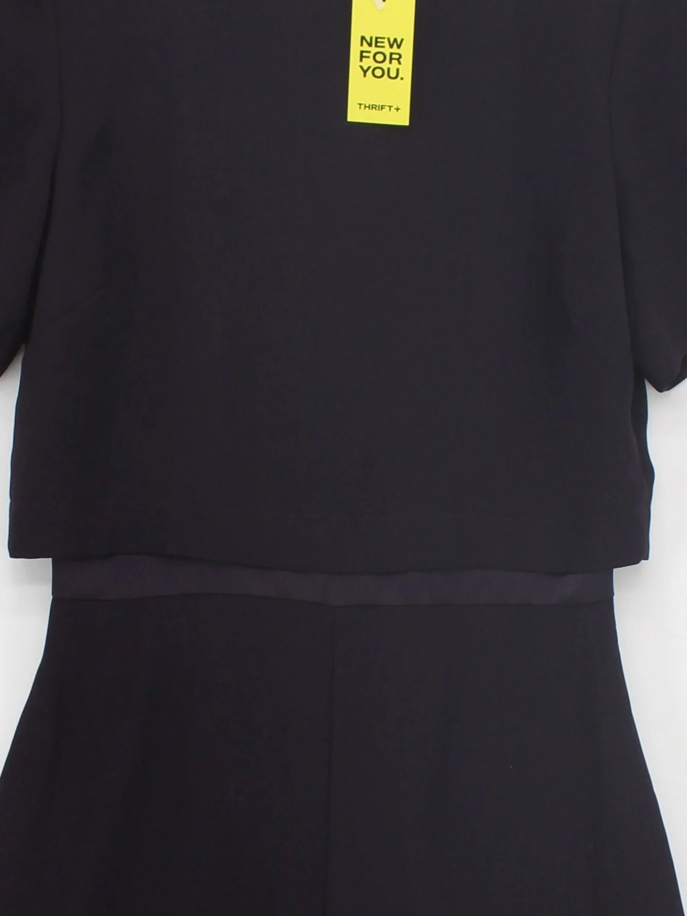 Topshop A-Line Mini Dress UK6 in Blue - Image 3