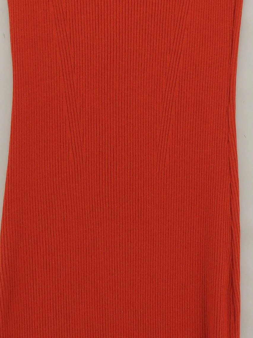 Topshop Bodycon Maxi Dress L in Red - Image 3