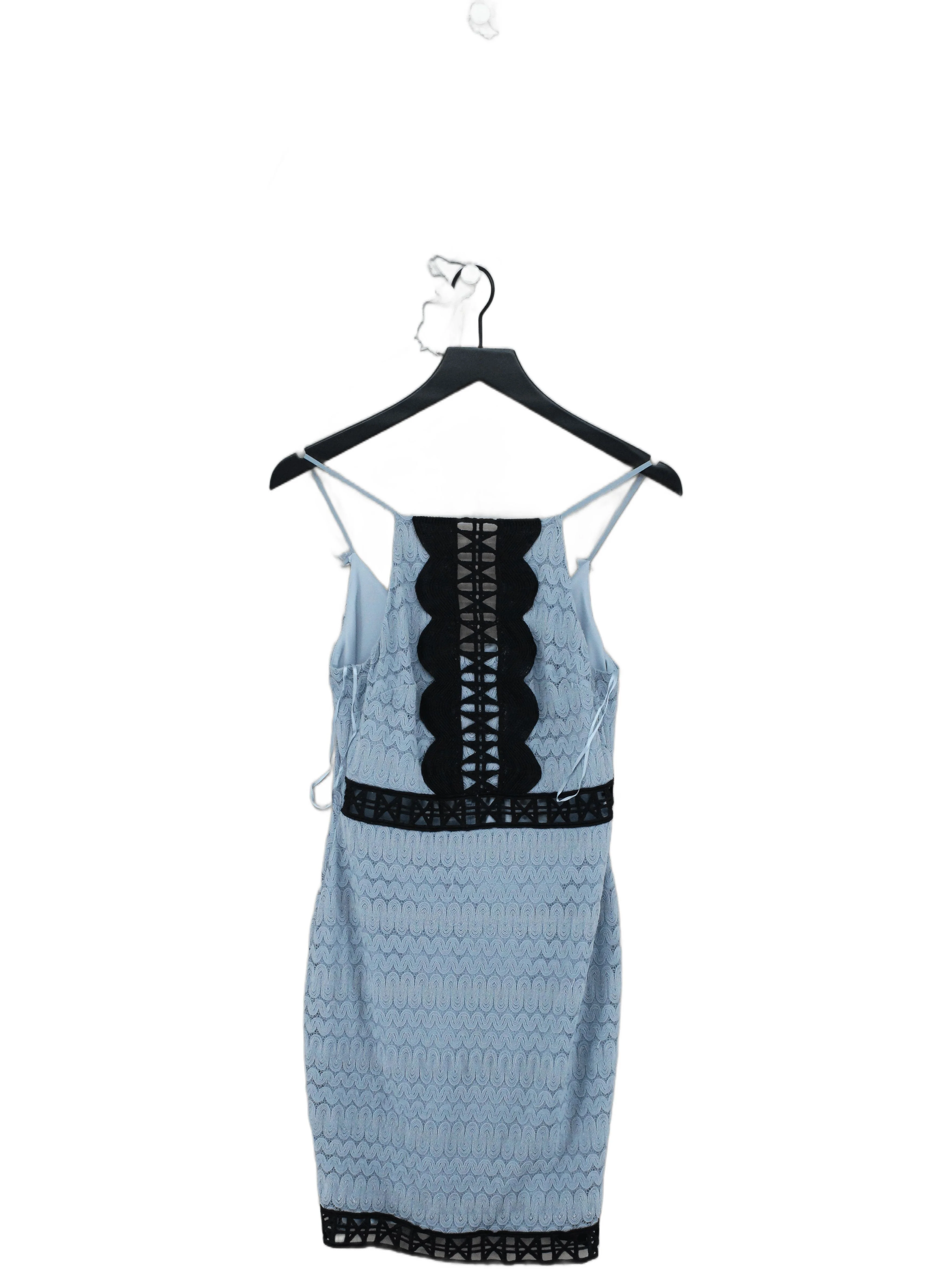 Topshop Bodycon Mini Dress UK10 in Blue