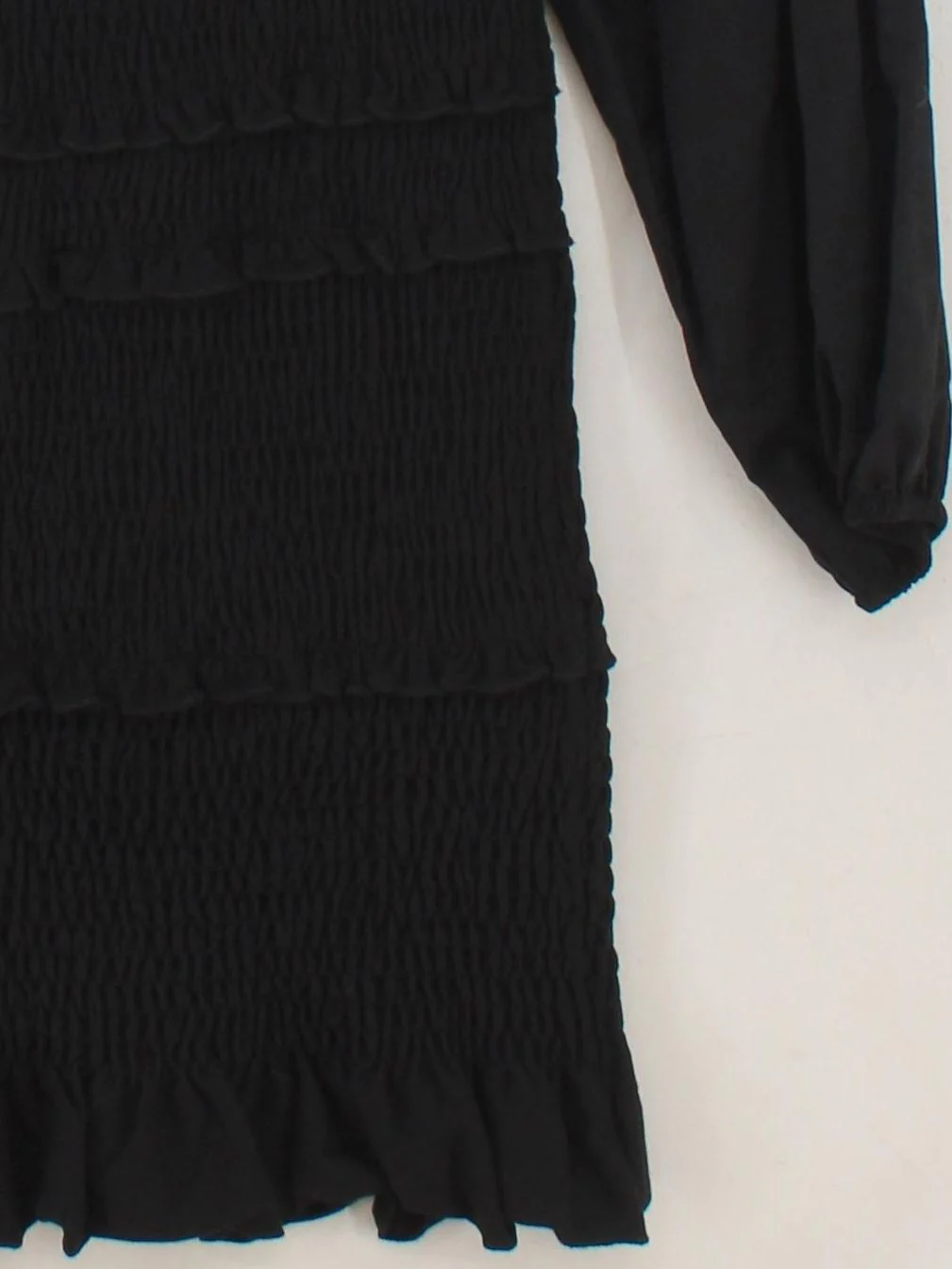 Topshop Bodycon Mini Dress UK16 in Black - Image 4