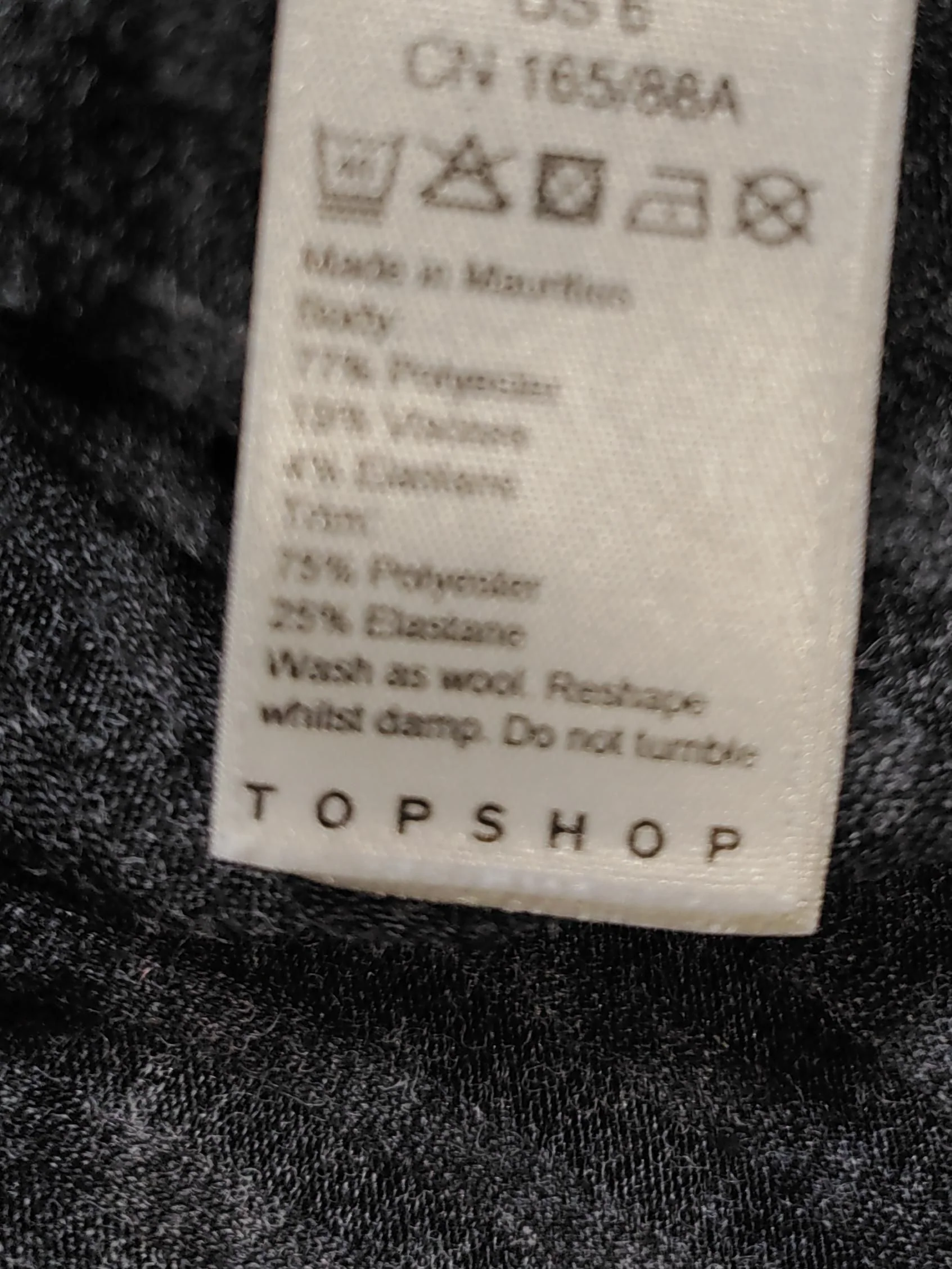 Topshop Jumper Mini Dress UK10 in Grey - Image 6
