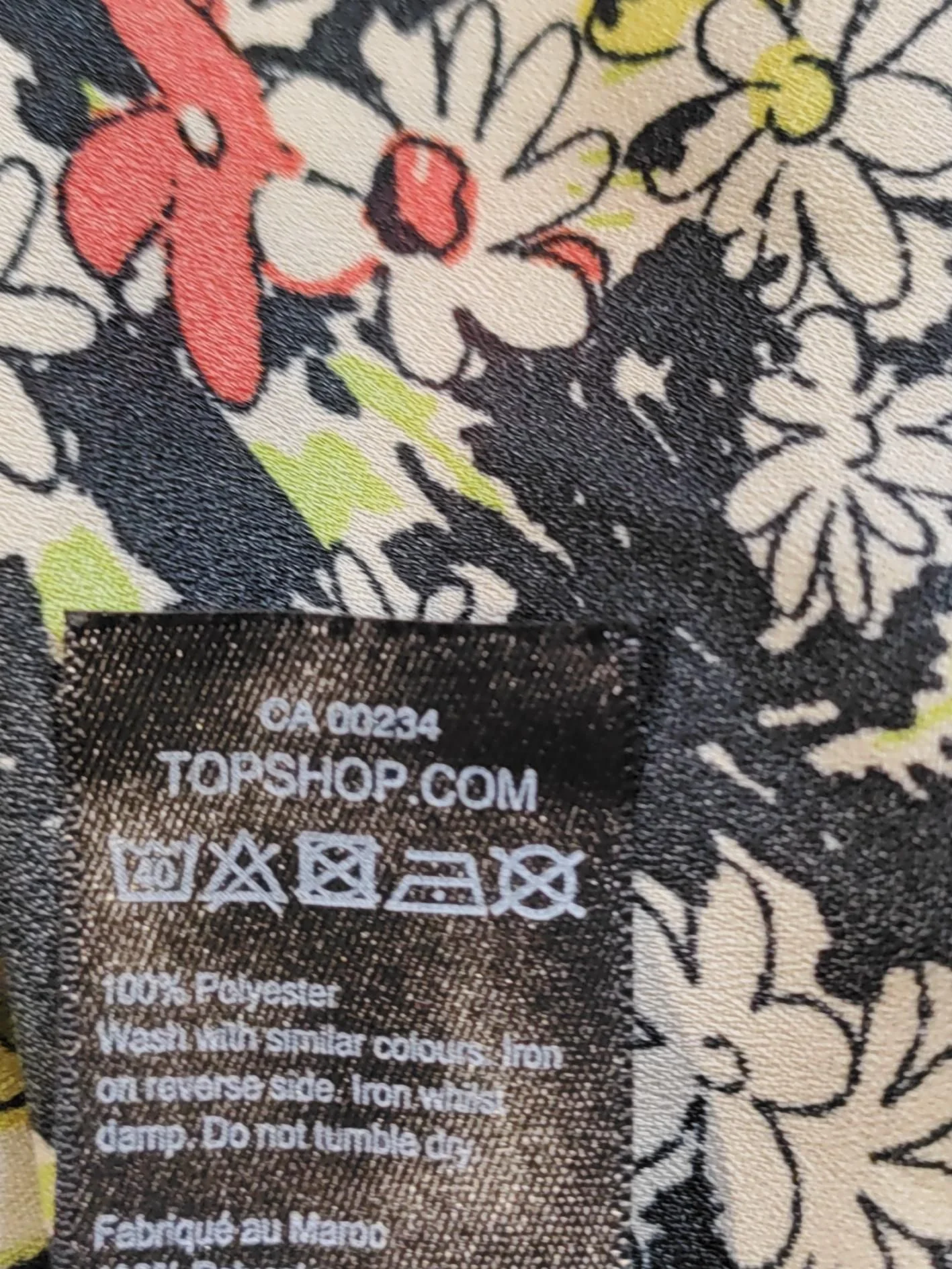 Topshop Maxi Dress UK10 in Multi - Image 6
