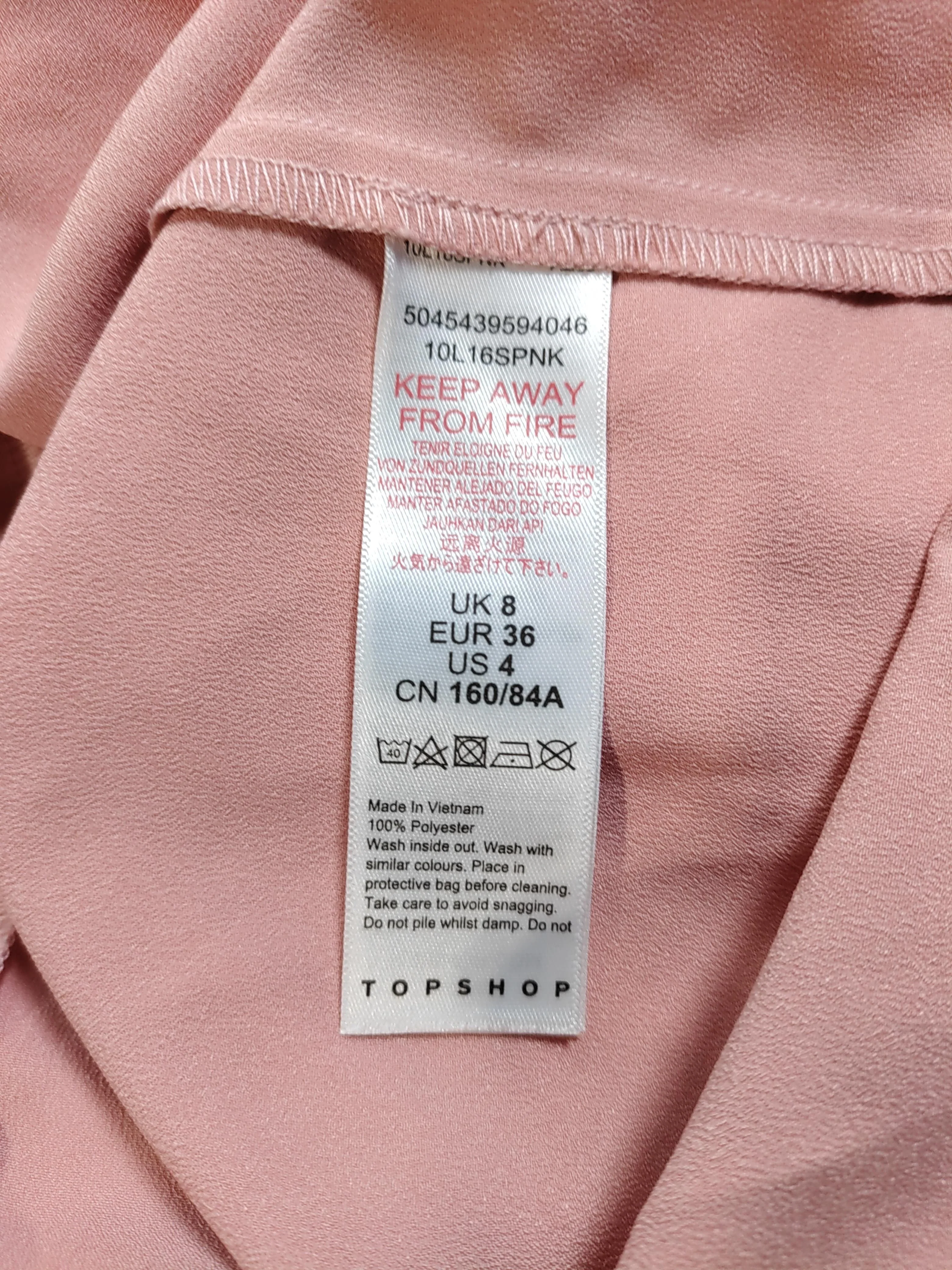 Topshop Mini Dress UK8 in Pink - Image 6