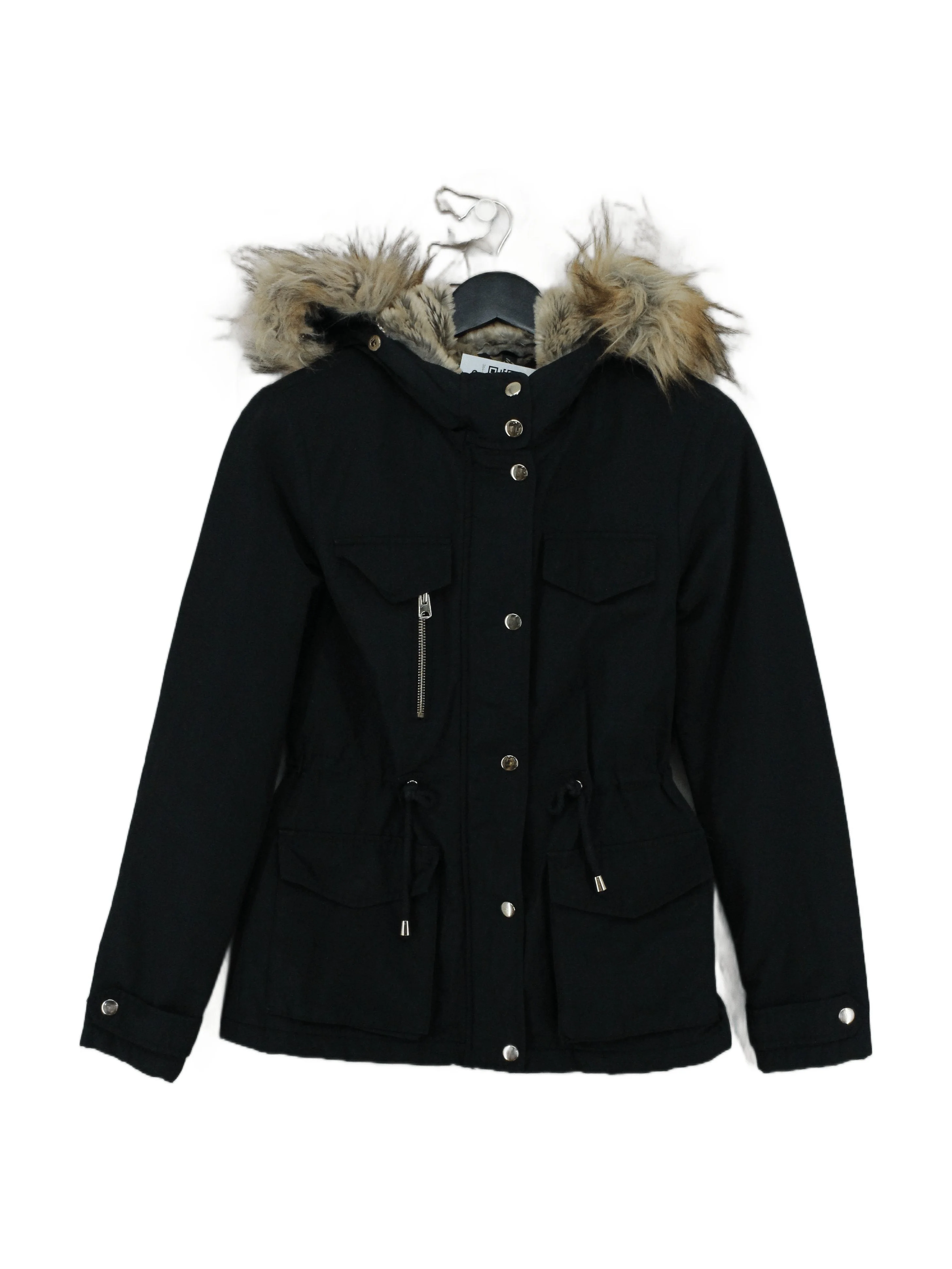 Topshop Parka jacket black