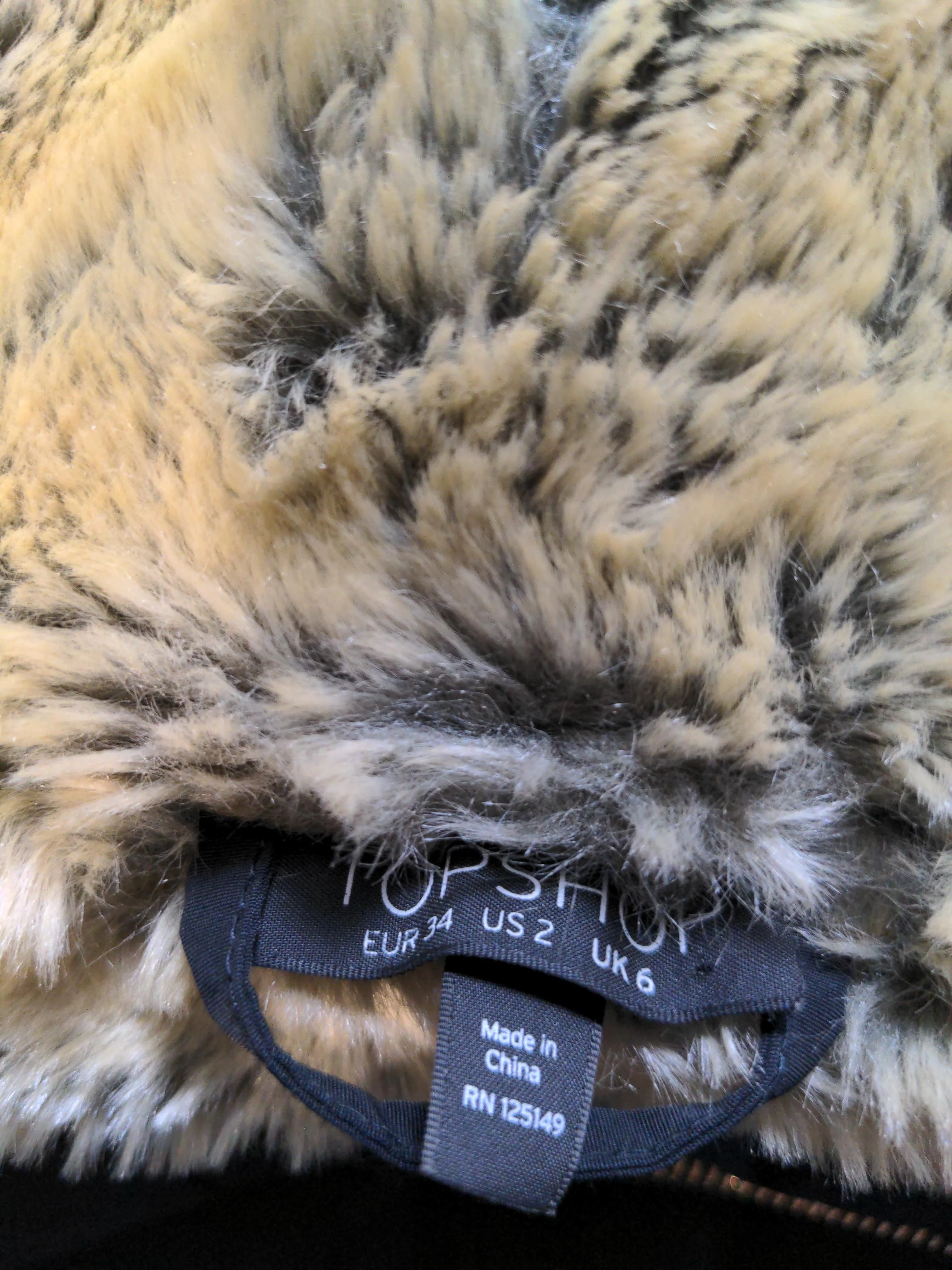 Topshop Parka jacket black - Image 6