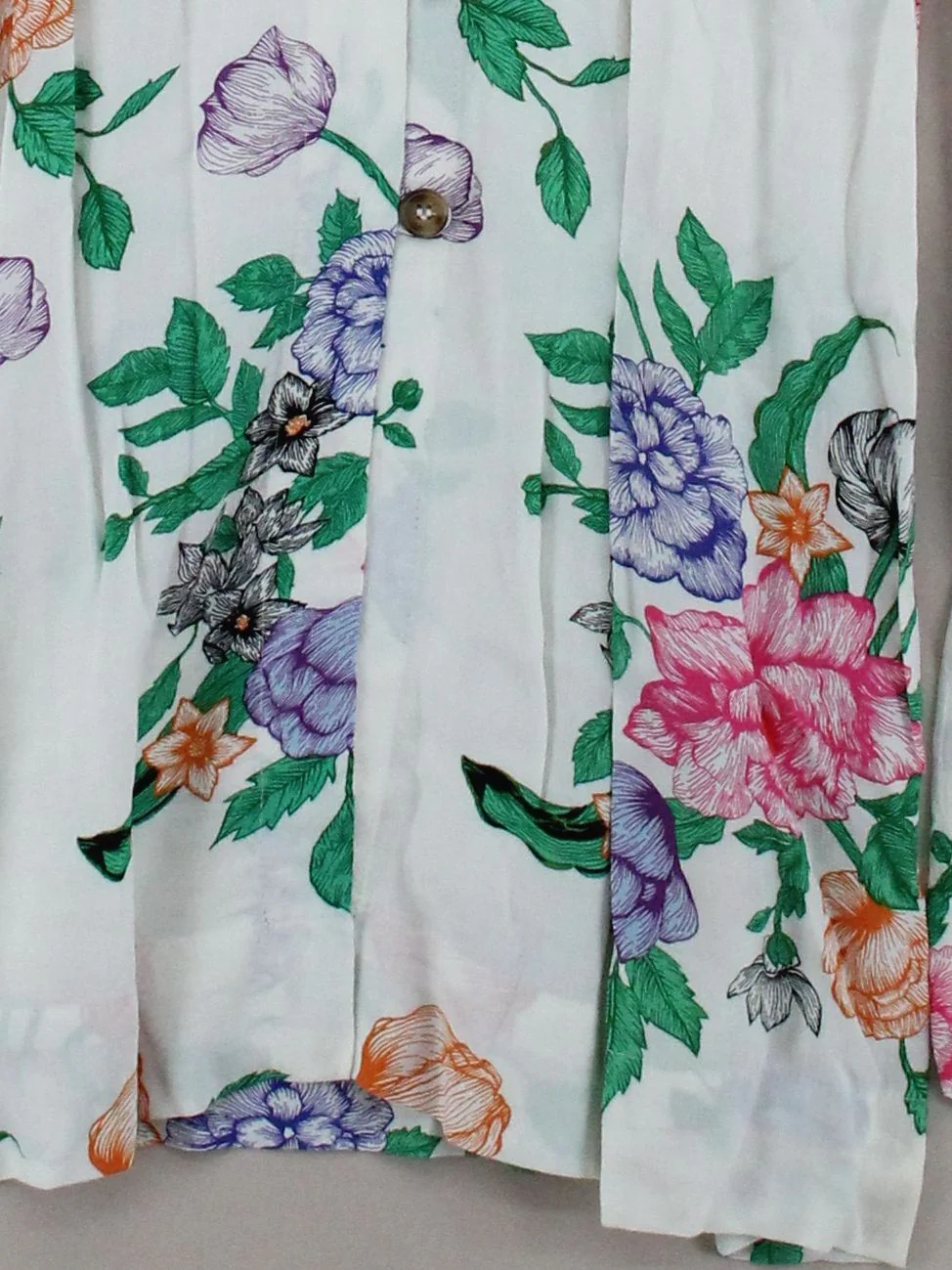 Topshop Shirt Midi Dress UK10 in Multi - Image 4