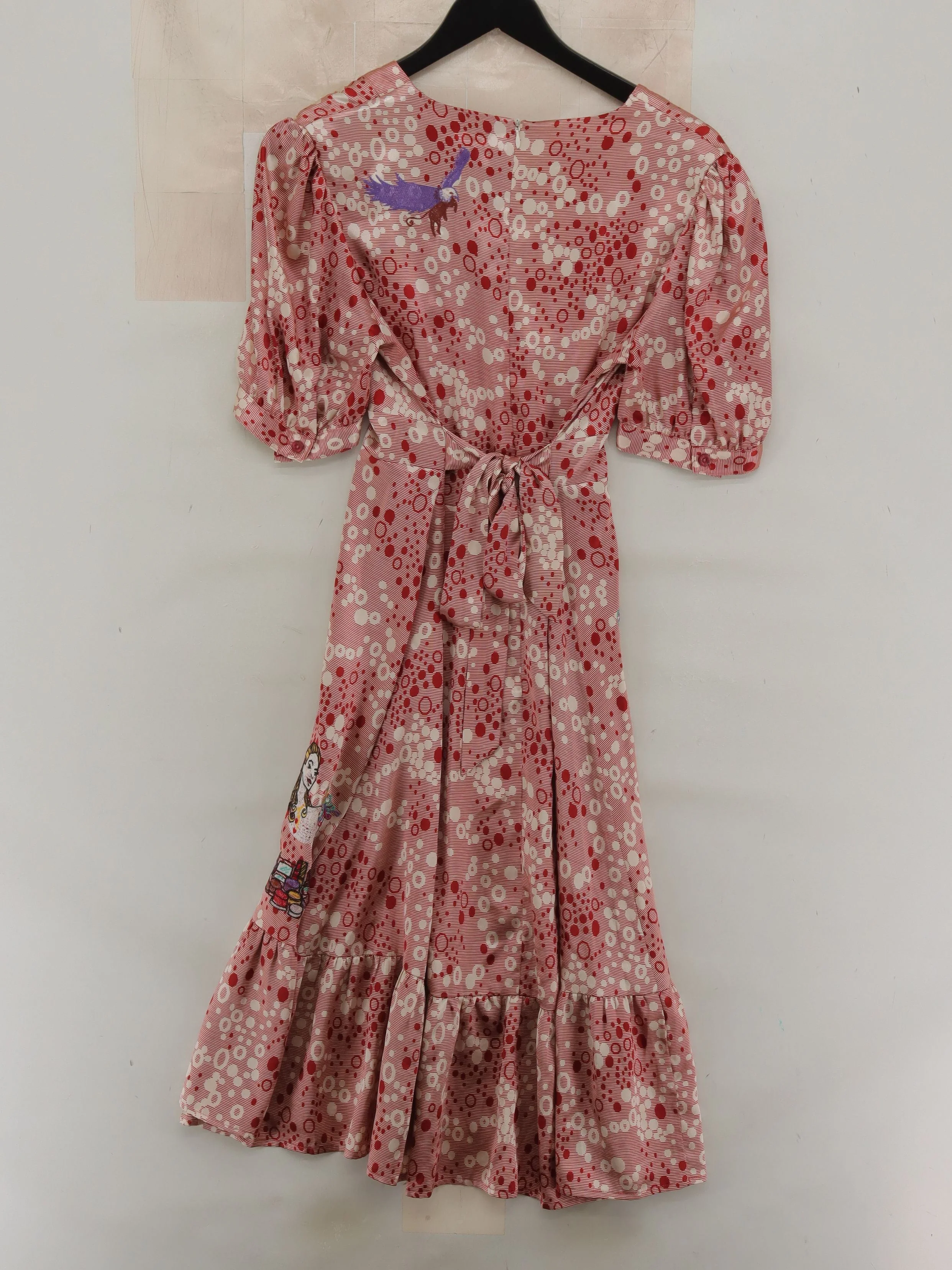 Topshop Skater Midi Dress M in Pink - Image 2