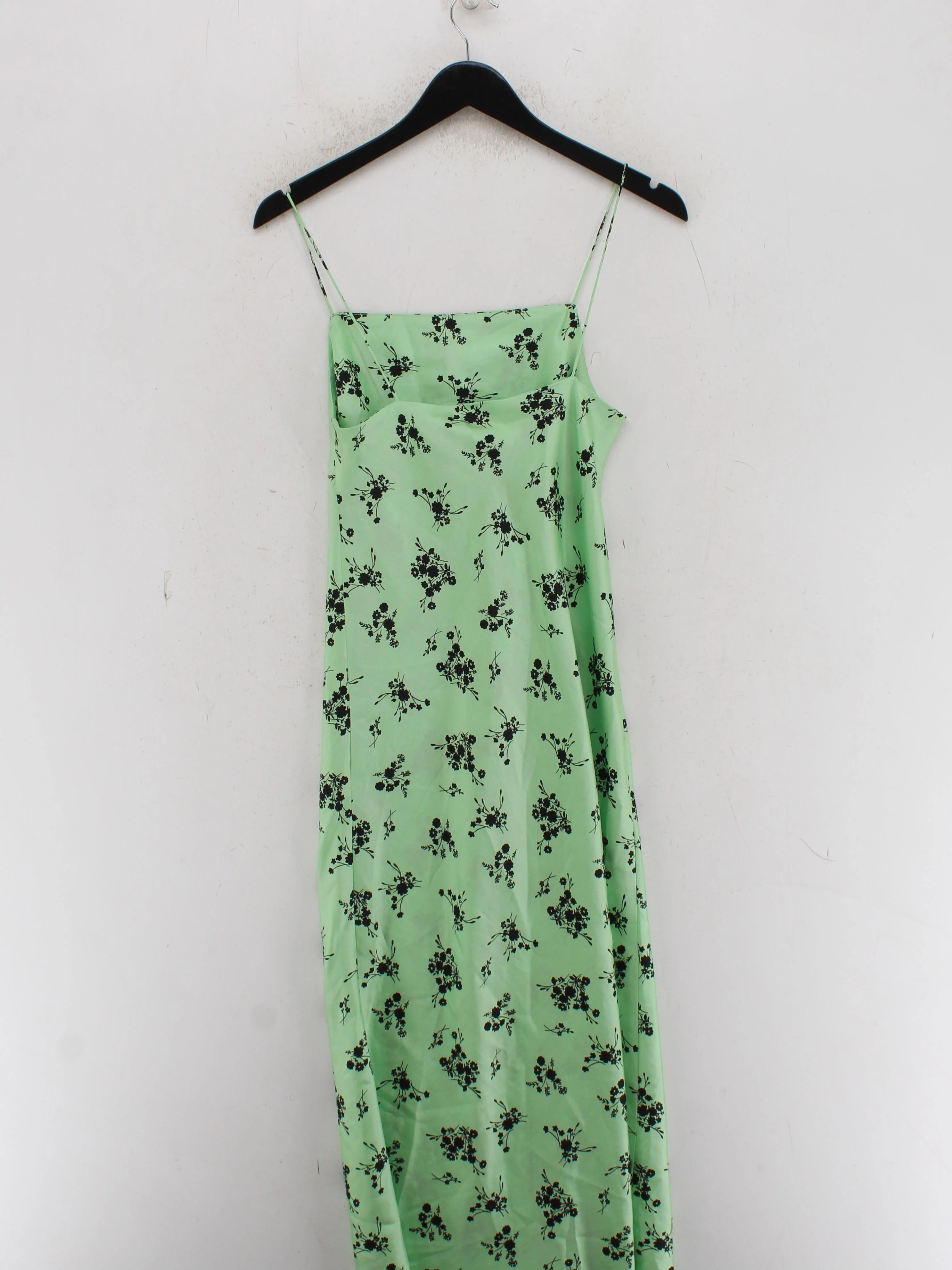 Topshop Slip Midi Dress UK8 in Green - Image 2