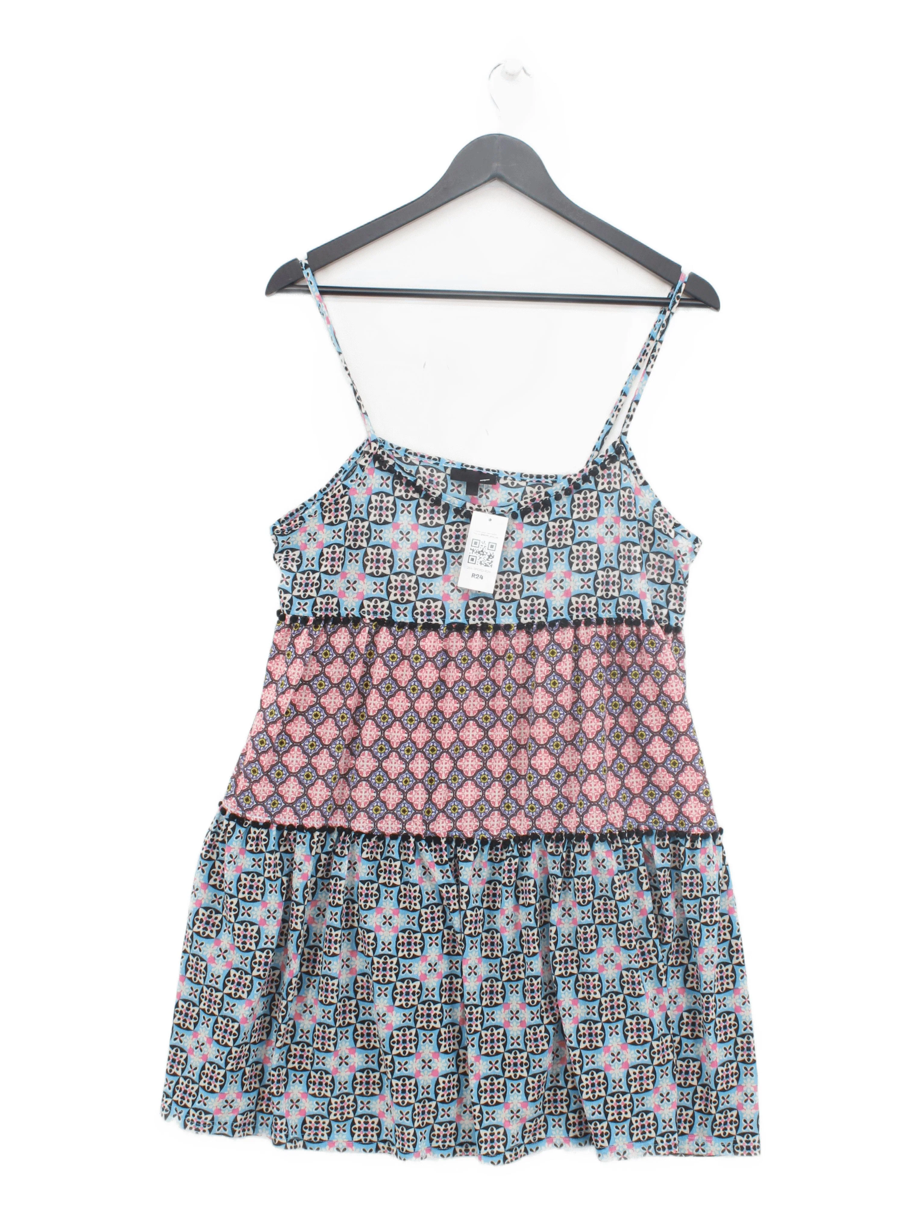 Topshop Slip Mini Dress UK16 in Multi