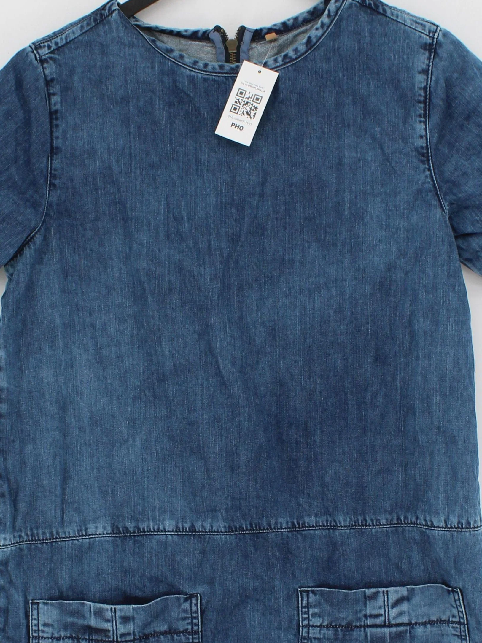 Topshop T-Shirt Mini Dress in Blue - Image 3