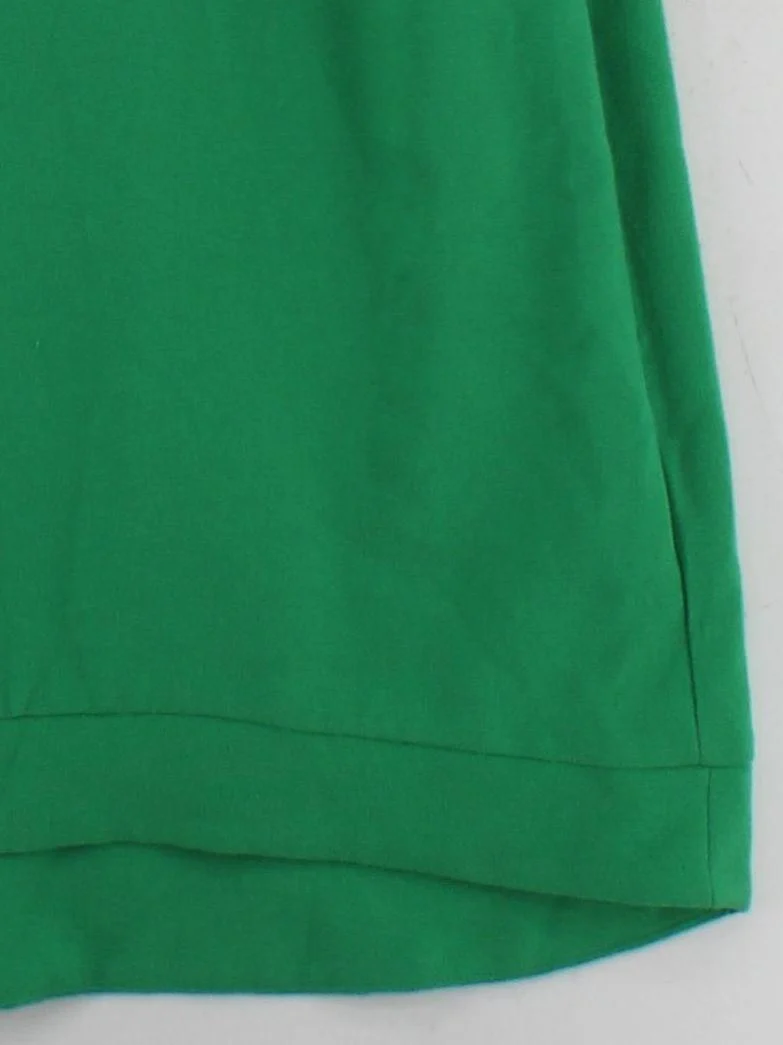 Topshop T-Shirt Mini Dress in Green - Image 4